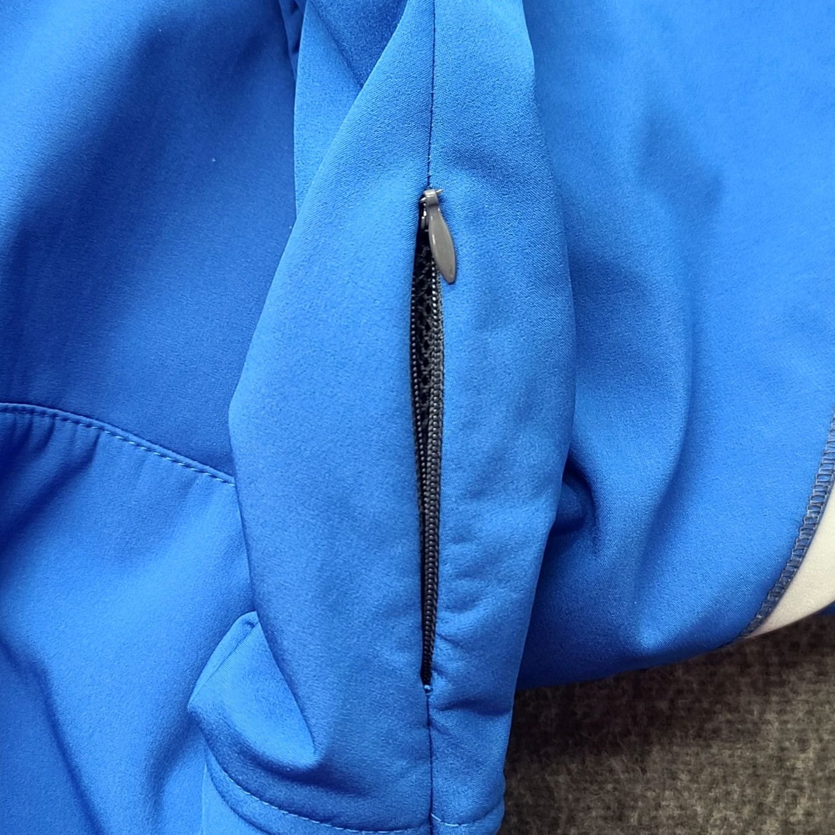 Asics ASICS Windbreaker Jacket Mens XL Softshell Blue Size US XL / EU 56 / 4 - 7 Thumbnail