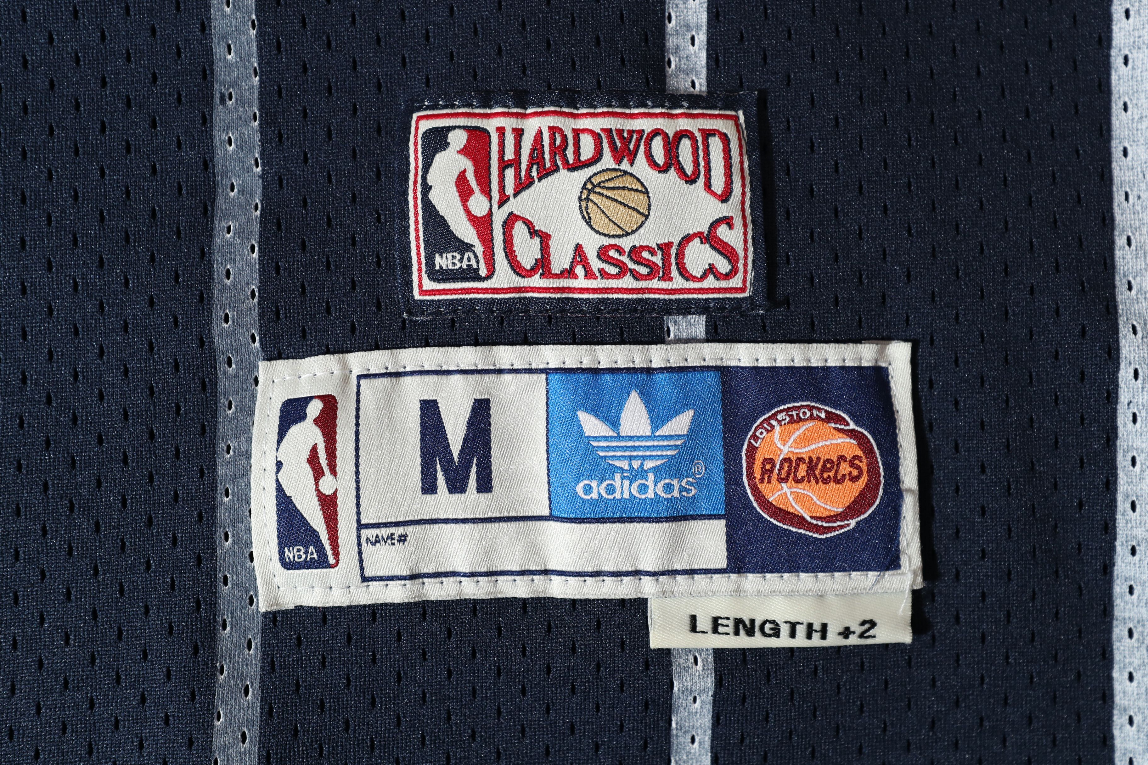Adidas Houston Rockets Hakeen Olajuwon #34 Jersey (M) Size US M / EU 48-50 / 2 - 6 Thumbnail