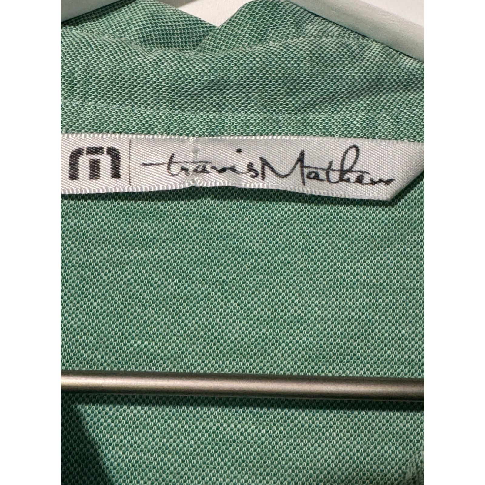 TravisMathew Travis Mathew · Medium · Pima Cotton Polo · Light Green Size US M / EU 48-50 / 2 - 4 Thumbnail