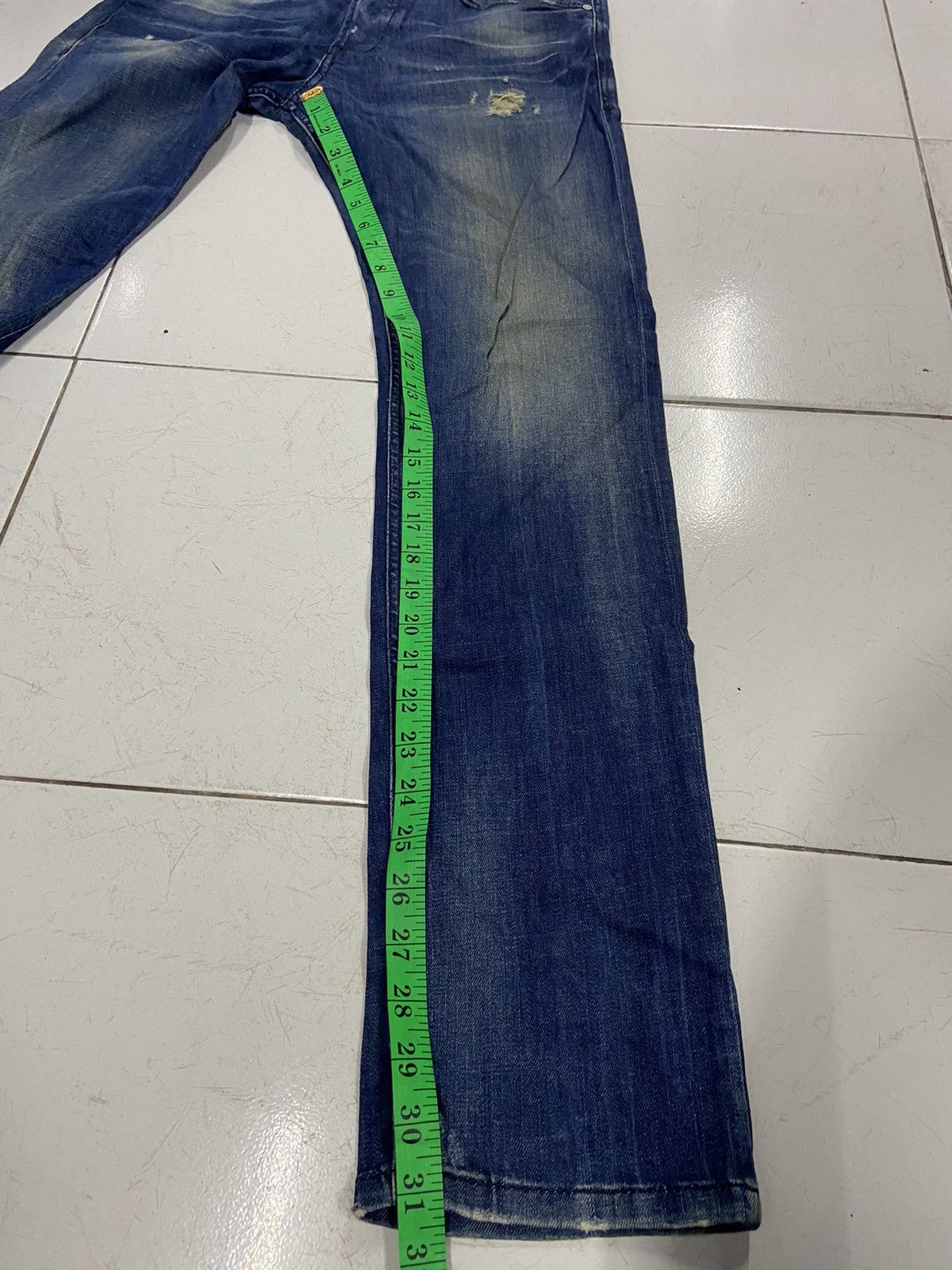 Diesel DIESEL INDUSTRY BELTHER REGULAR DISTRESSED SLIM JEANS Size US 30 / EU 46 - 18 Thumbnail