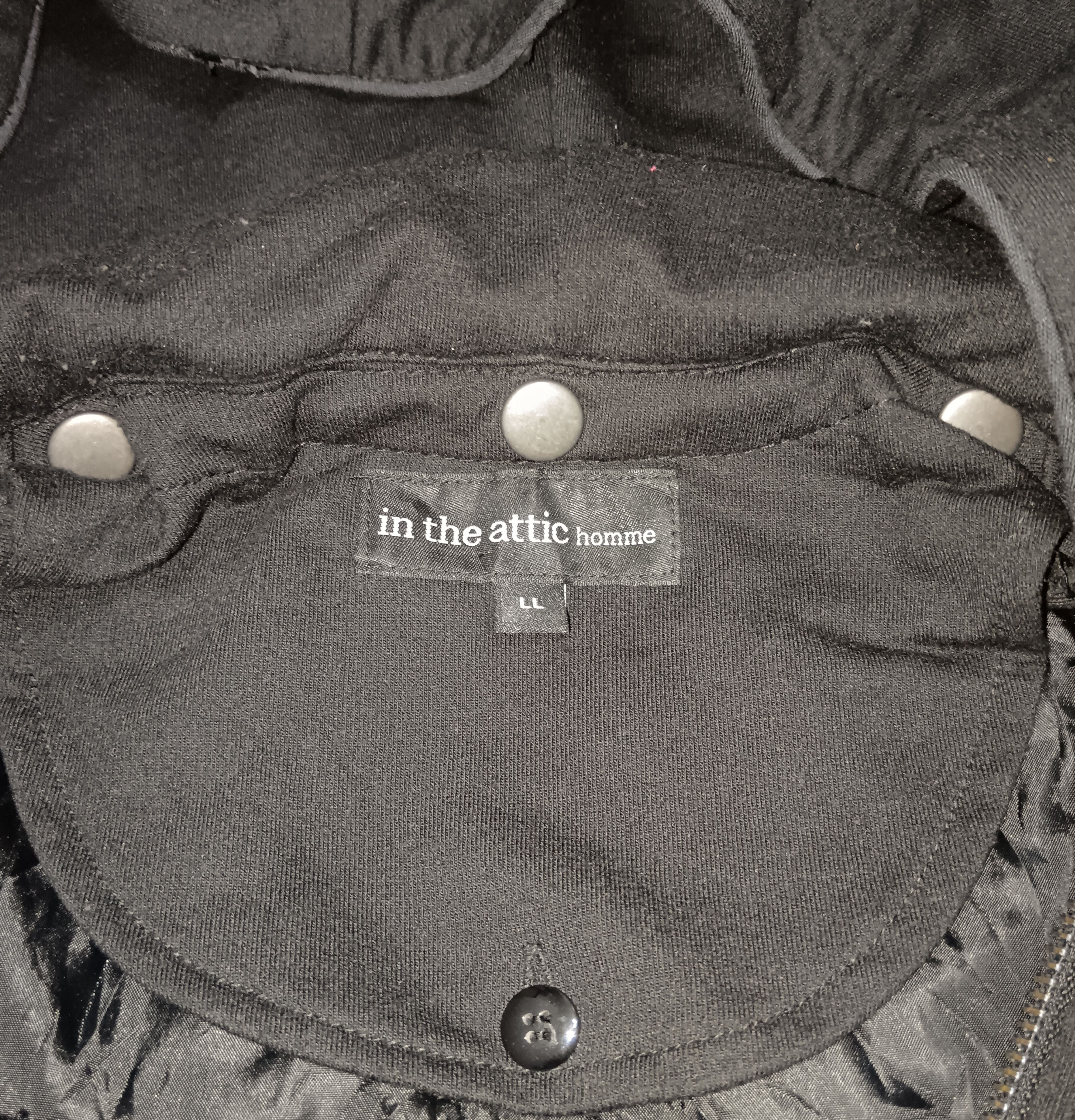 14th Addiction IN THE ATTIC HOMME REMOVABLE HOODIE VARSITY JACKET Size US L / EU 52-54 / 3 - 3 Thumbnail
