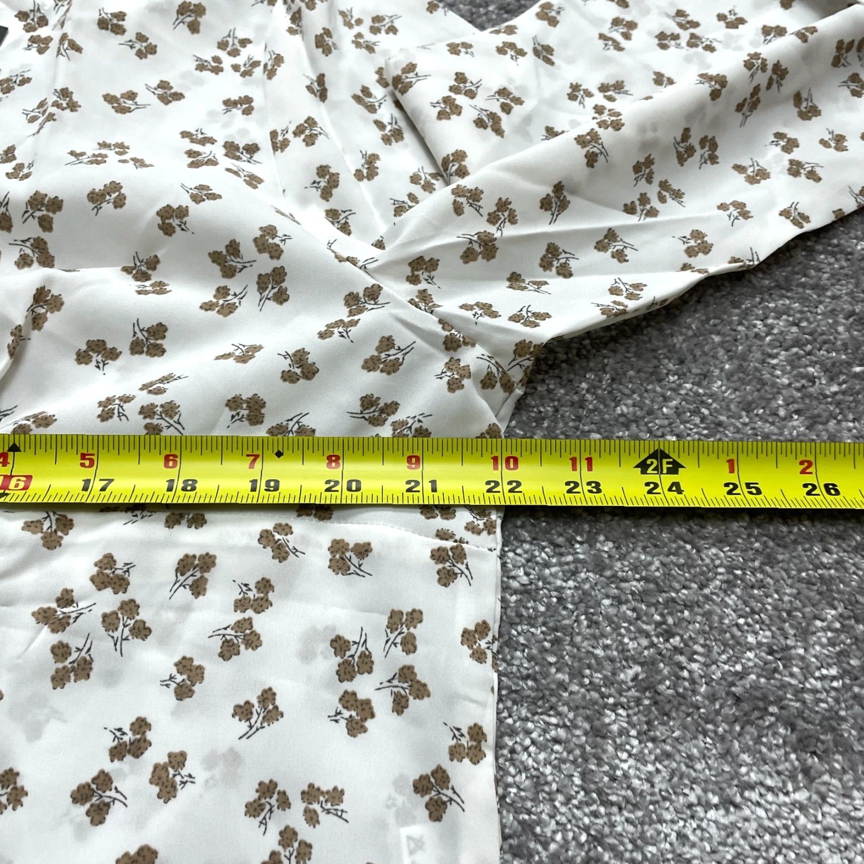 Vintage VINTAGE Tasamo Blouse Shirt Womens 2XL White Floral Button Up Long Sleeve NWT Size XXL / US 16-18 / IT 52-54 - 7 Thumbnail