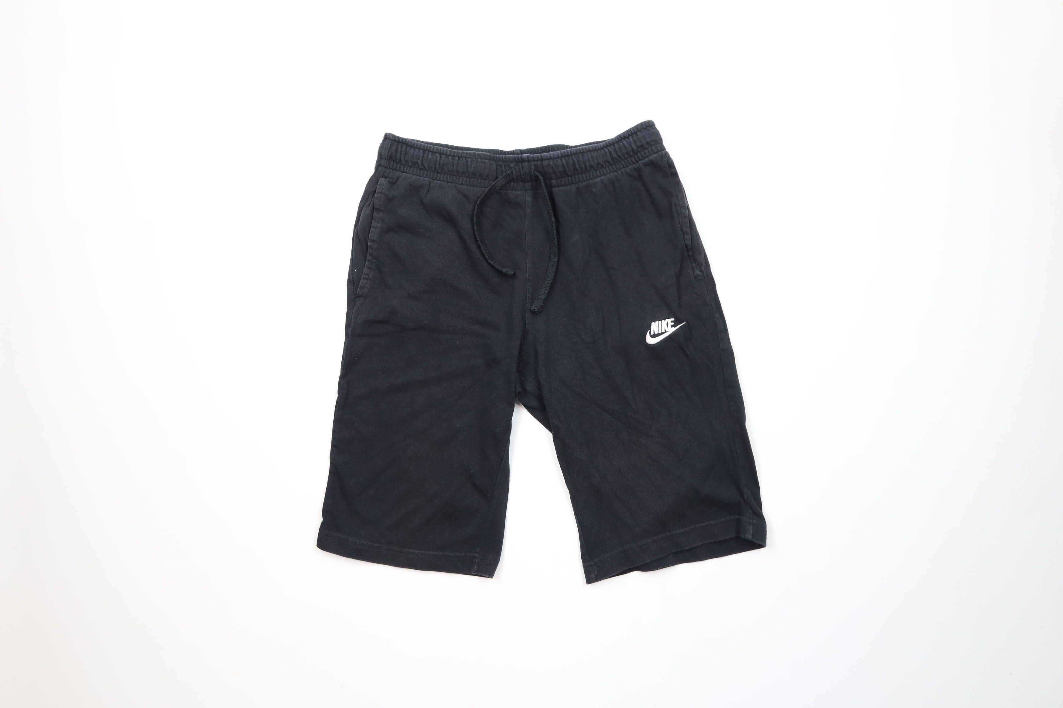 Nike × Vintage Vintage Y2K Nike Scott Mini Swoosh Spell Out Shorts Cotton Size US 30 / EU 46 - 1 Thumbnail