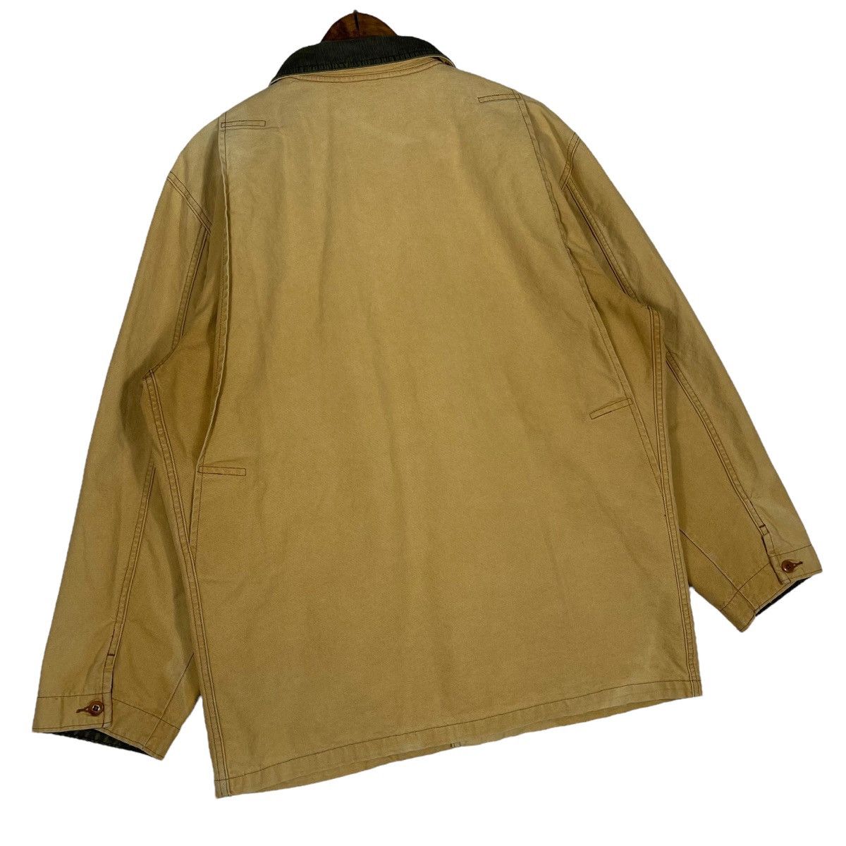 L.L. Bean Vintage L.L. Bean Field Coat Barn Jacket Tan Canvas Size US L / EU 52-54 / 3 - 8 Thumbnail