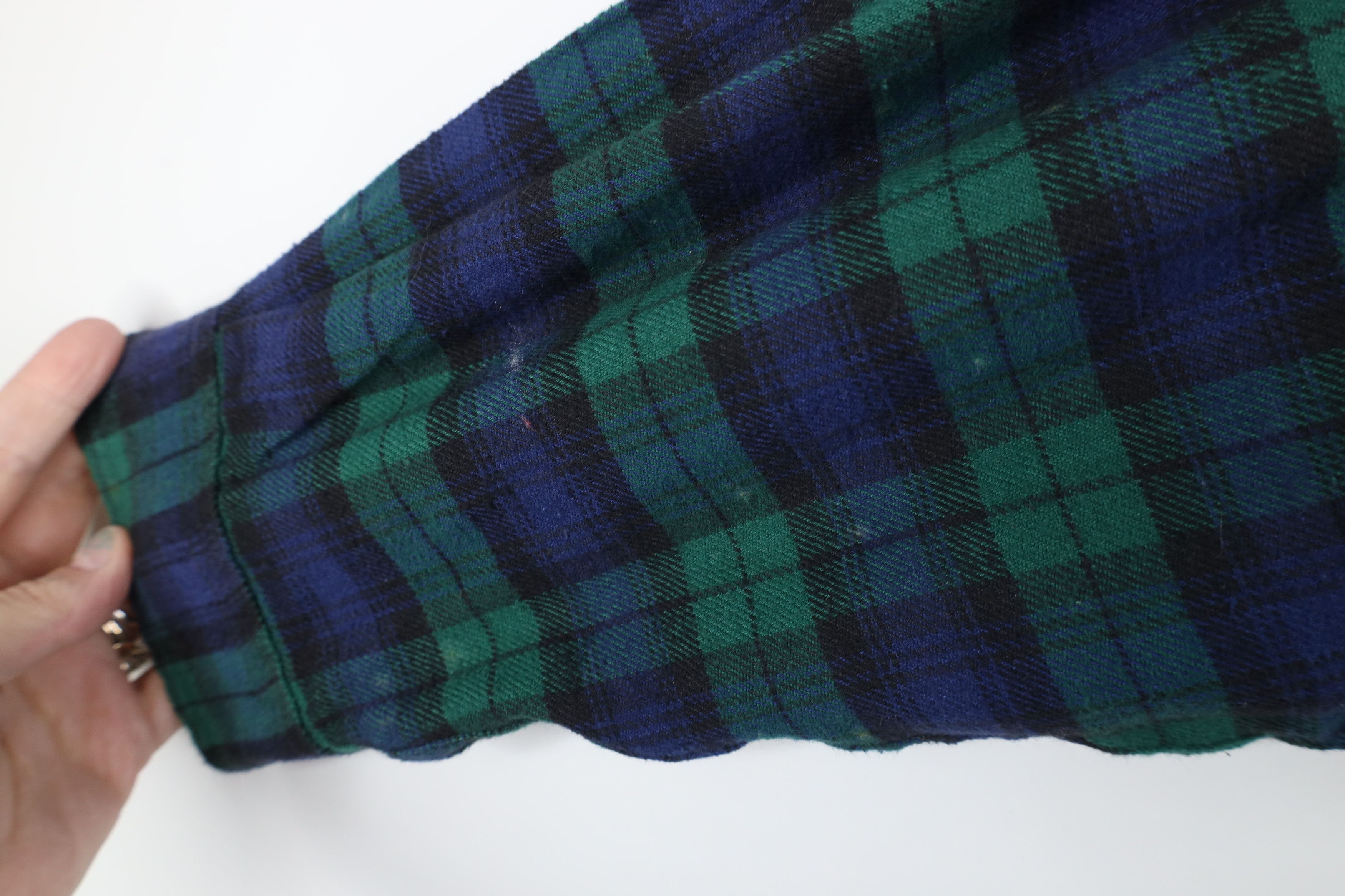 Vintage Vintage 90s Streetwear Flannel Shirt Jacket Jac Shirt Size US L / EU 52-54 / 3 - 6 Thumbnail