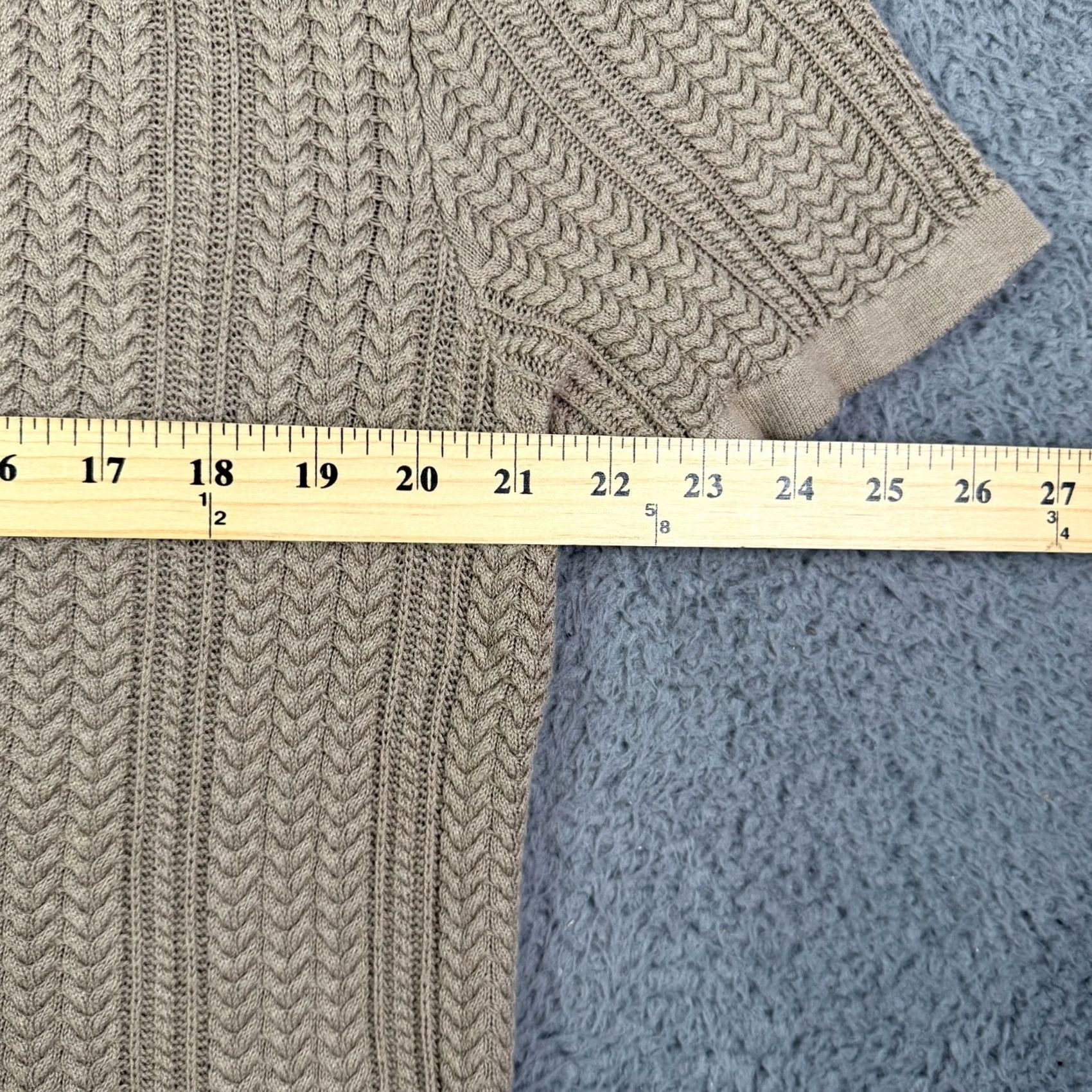 Abercrombie & Fitch Abercrombie & Fitch Shirt Mens L Brown Knit Button-Up Collared Polo Short Sleeve Vintage No Size US L / EU 52-54 / 3 - 7 Thumbnail