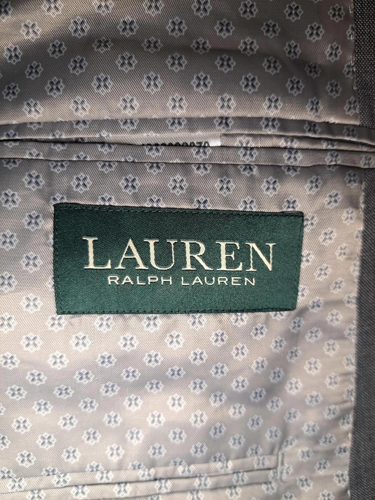 Polo Ralph Lauren Ralph Lauren Sport Coat Mens 56R Gray Wool Double Vented Size 54R - 2 Thumbnail