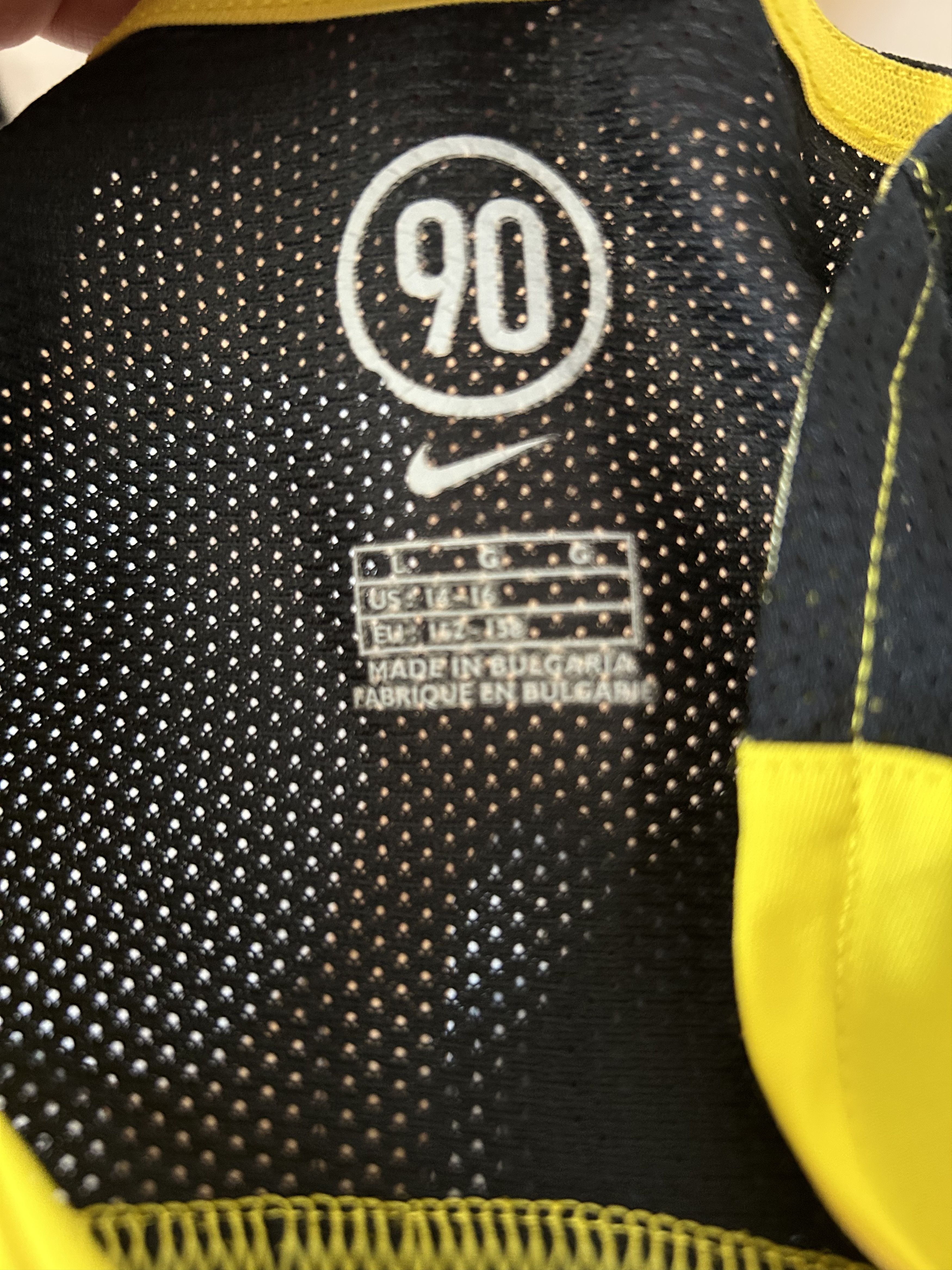 Nike Vintage BORUSSIA DORTMUND - 2004/2005 Nike 152/158 - UNIQUE Size US XXS / EU 40 - 4 Thumbnail