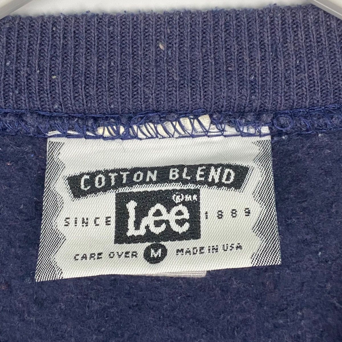 Other Vintage Lee Printed Crewneck Sweatshirt Blue Pullover Size M Size US M / EU 48-50 / 2 - 6 Thumbnail