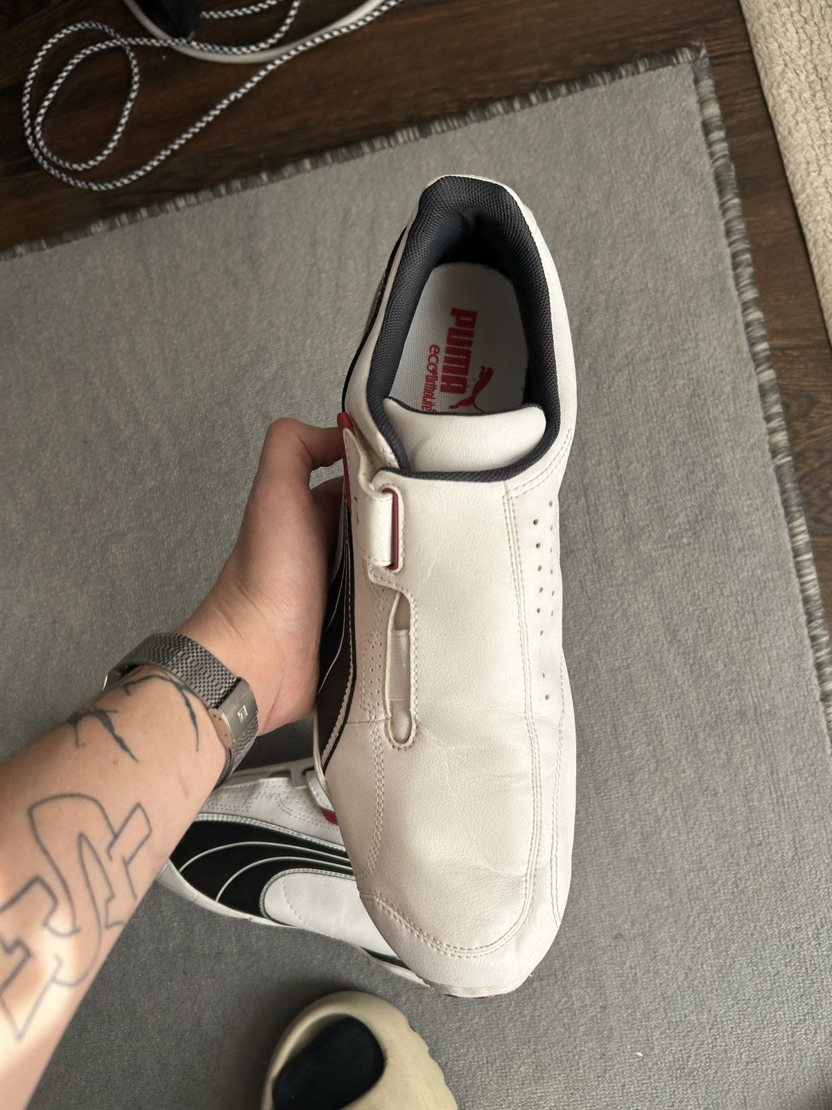 Puma × Vintage Rare Vintage Puma Mostro mid 90`s y2k sneakers Size US 10.5 / EU 43-44 - 5 Thumbnail