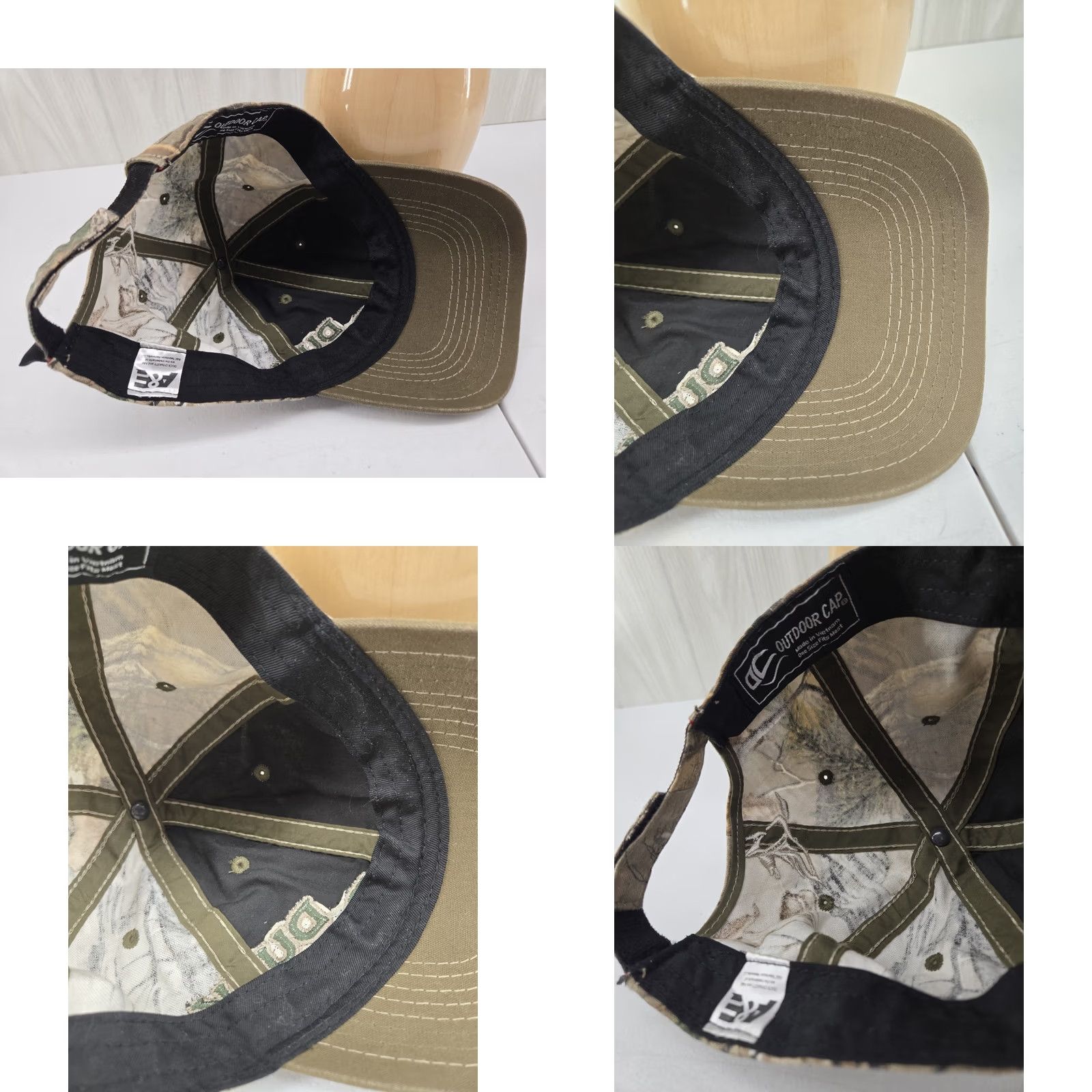 Vintage VINTAGE Duck Dynasty Hat Cap Strap back Camouflage M/L Size ONE SIZE - 10 Thumbnail