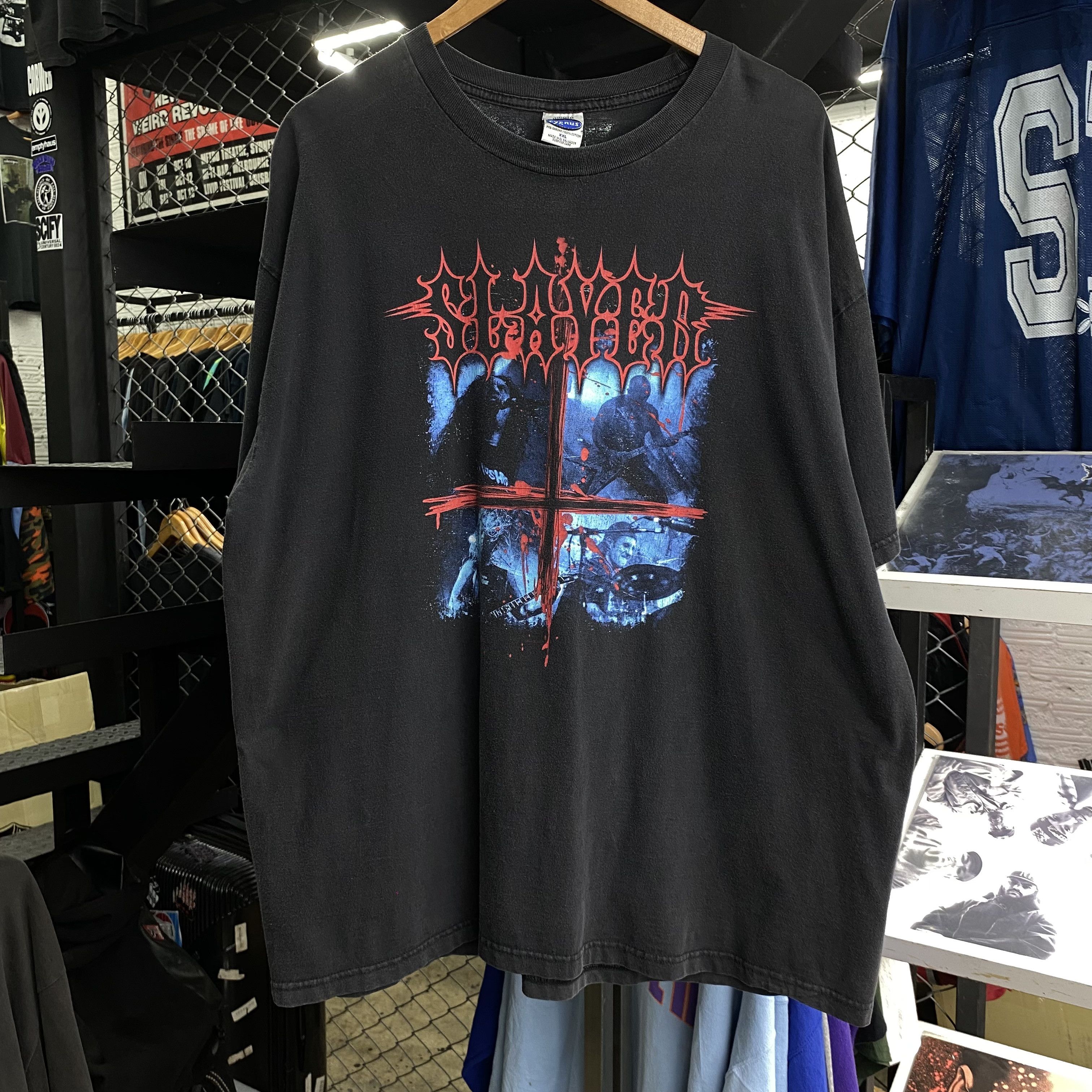 Band Tees SLAYER Soundtrack to the Apocalypse Vintage 2003 Size US XXL / EU 58 / 5 - 1 Thumbnail