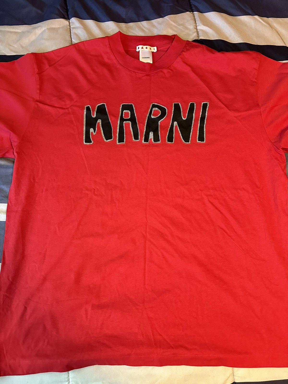 Marni Marni Logo Tee Size US L / EU 52-54 / 3 - 1 Thumbnail
