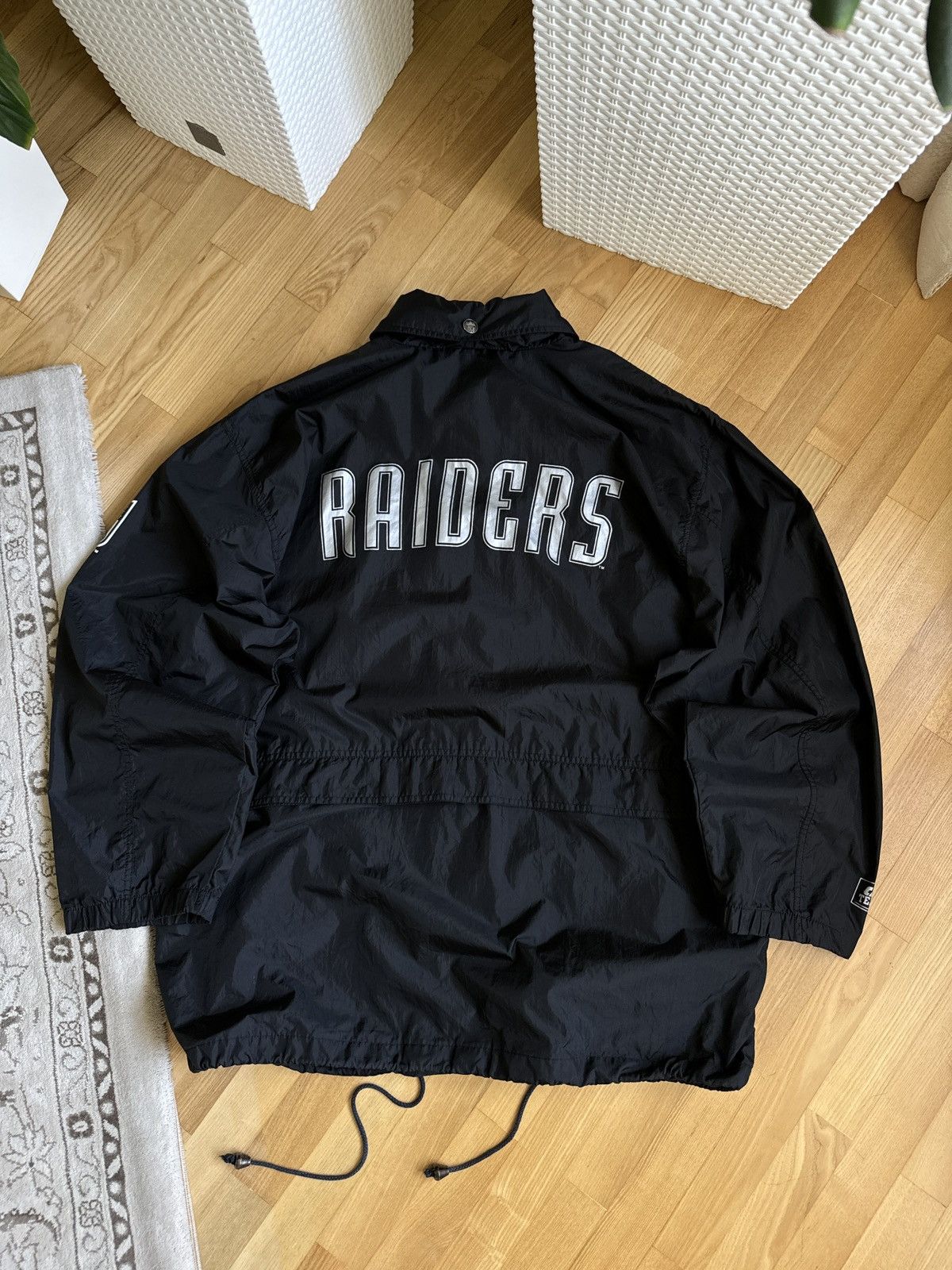 NFL 90s Vintage Campri Team Los Angeles Quarter Zip Jacket Size US L / EU 52-54 / 3 - 3 Thumbnail