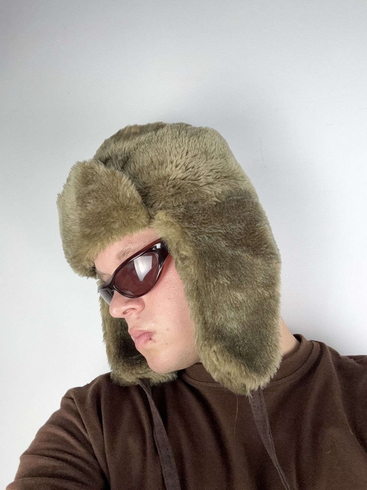 Hysteric Glamour Vintage Fur Mohair Fuzzy Ushanka Y2K Opium Hype Rare OS Size ONE SIZE - 1 Thumbnail