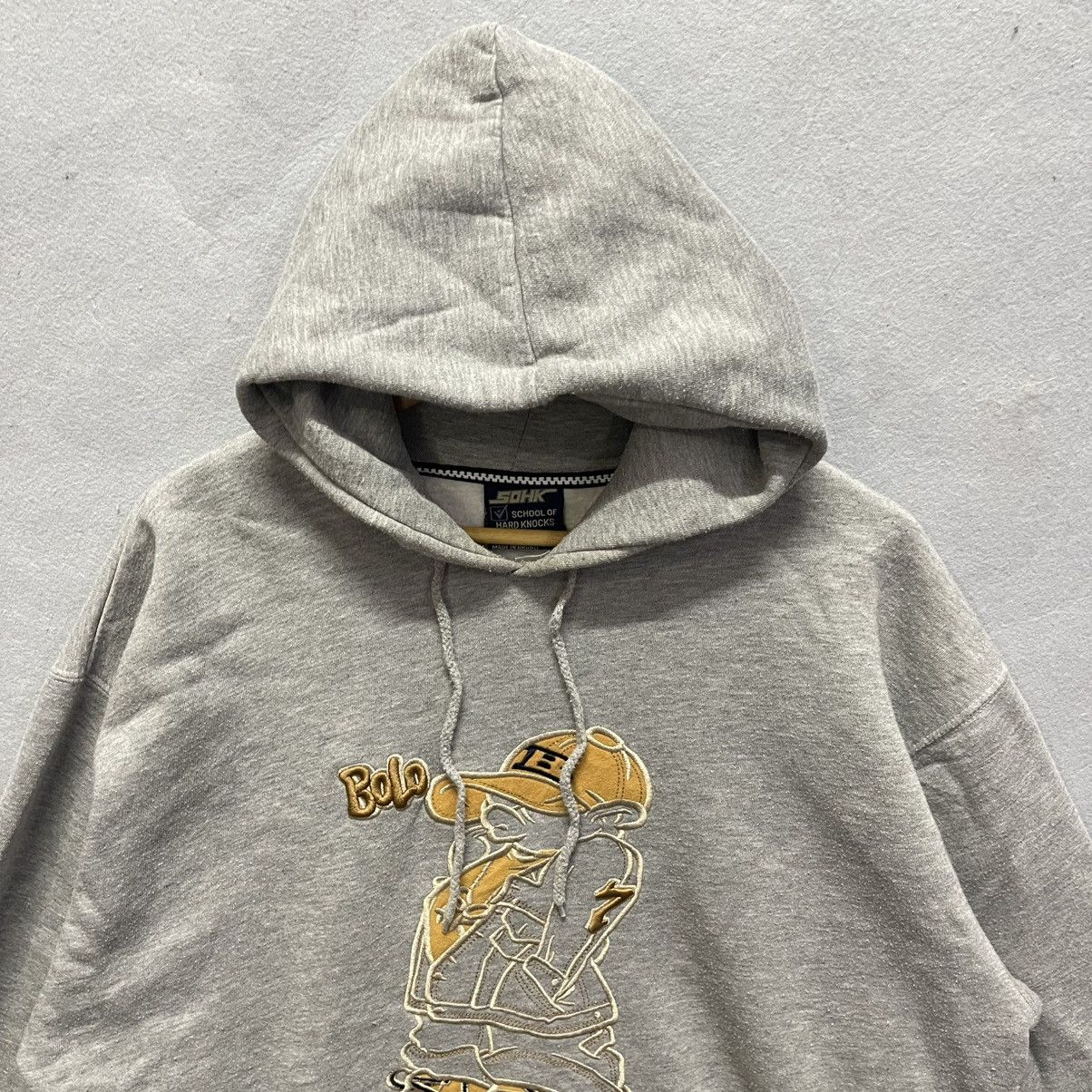 Vintage School of Hard Knocks (SOHK) Oversized Graphic Hoodie Size US XL / EU 56 / 4 - 2 Thumbnail