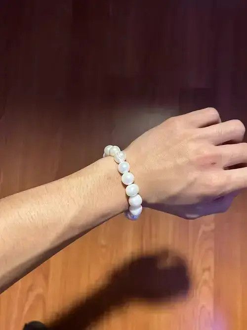 Jewelry x Vintage Genuine Hawaiian Pearl Bracelet in White, Men's