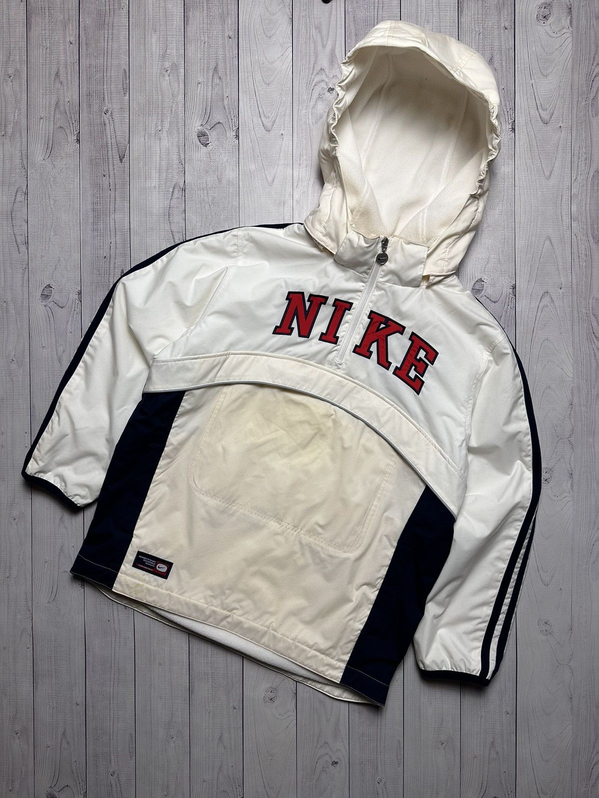 Nike × Vintage Vintage Nike jacket anorak big logo size Xs/S Size US XS / EU 42 / 0 - 1 Thumbnail