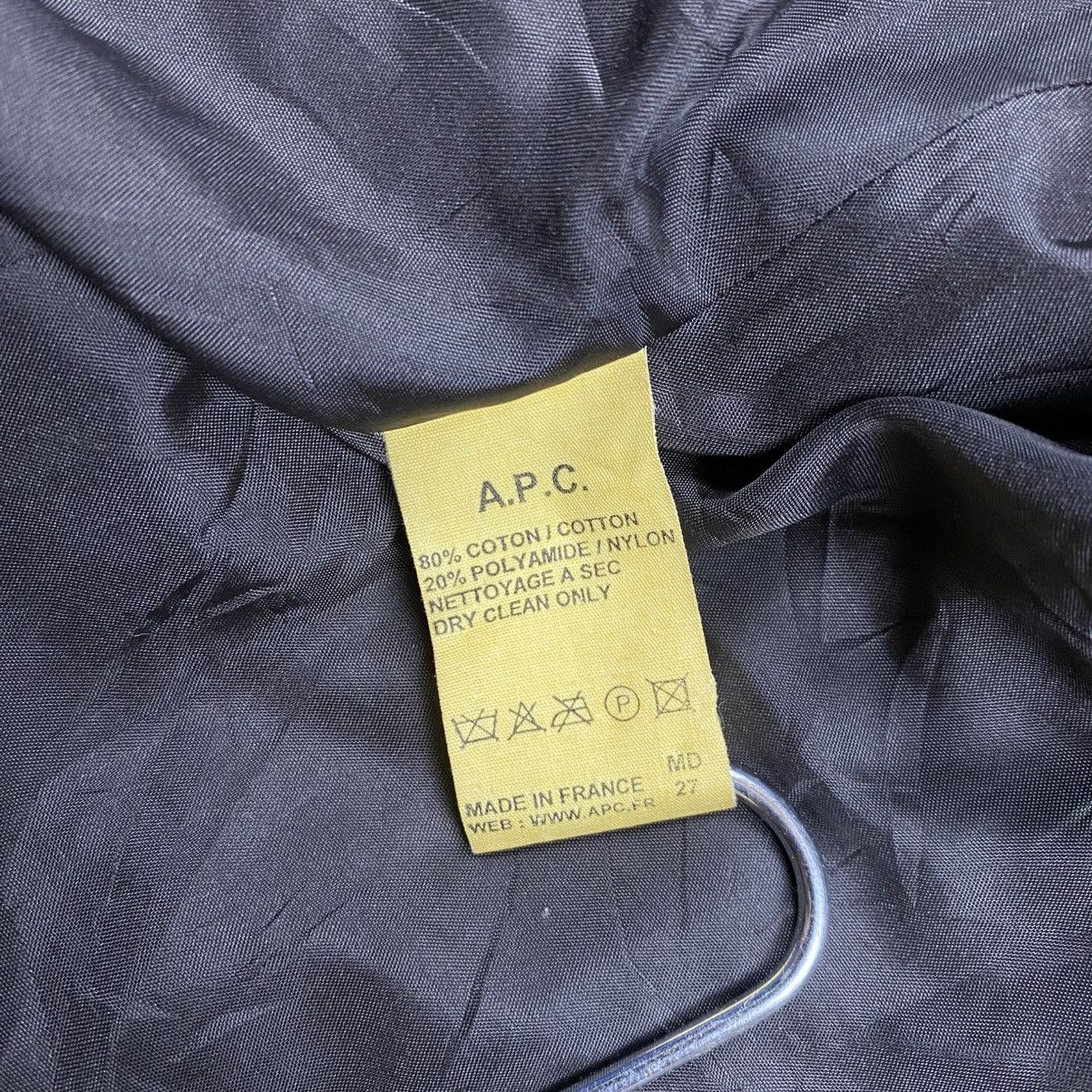 A.P.C. A.p.c asymmetrical bikers jacket Size US S / EU 44-46 / 1 - 11 Thumbnail