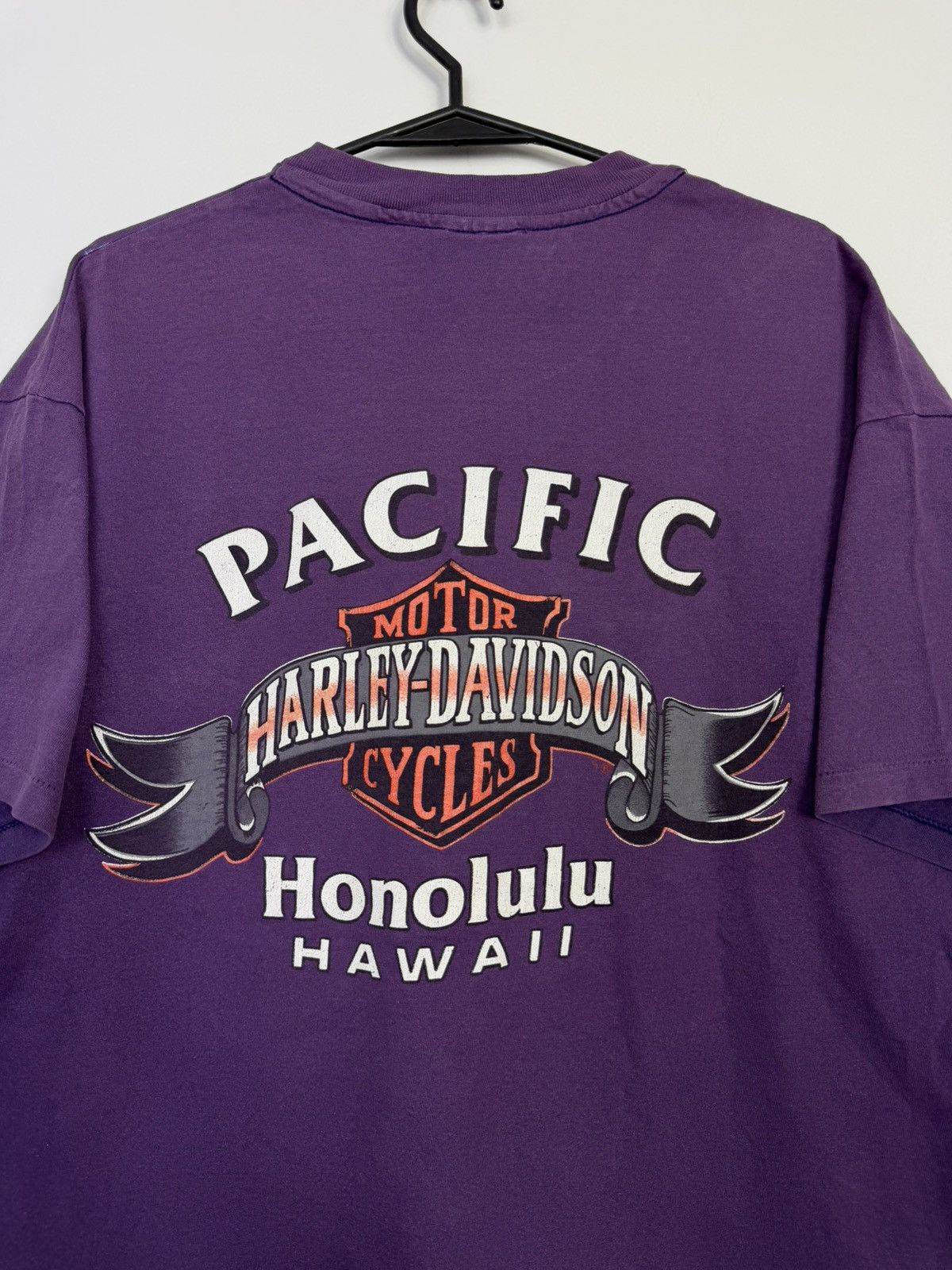 Harley Davidson Rare Harley Davidson 1993 Honolulu Hawaii Vintage 90's Size US XL / EU 56 / 4 - 5 Thumbnail