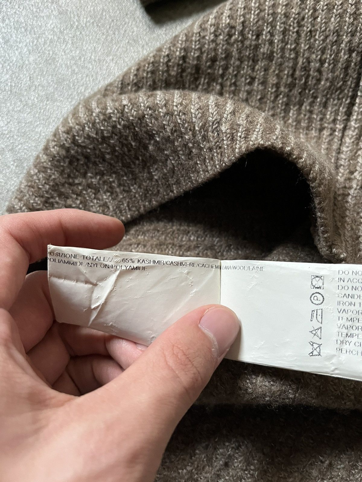 Rick Owens Rick Owens Mastodon FW16 wool cashmere brown sweater Size US L / EU 52-54 / 3 - 12 Thumbnail