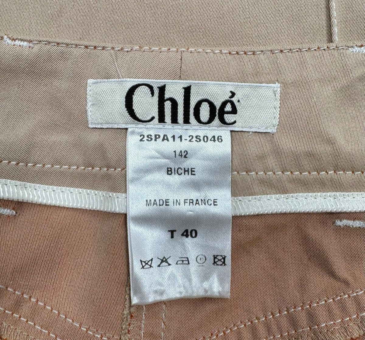 Chloe Chloe Biche Flared Pants Cotton Vintage size 40 Size 28" / US 6 / IT 42 - 16 Thumbnail
