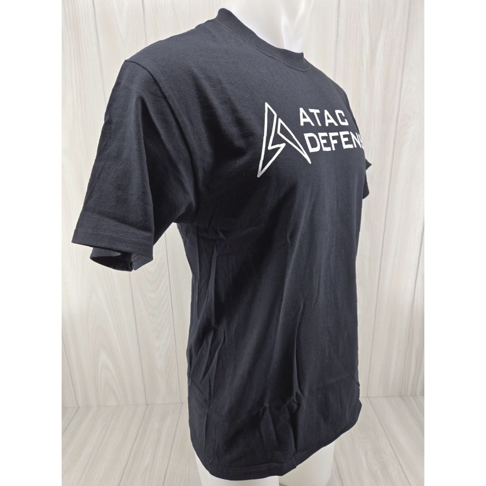 Port & Company VINTAGE? No — Port & Company ATAC Defense Black Shirt Mens M Short Sleeve Crew Neck Cotton Logo T-Shirt, Black, Regular Fit Size US M / EU 48-50 / 2 - 4 Thumbnail