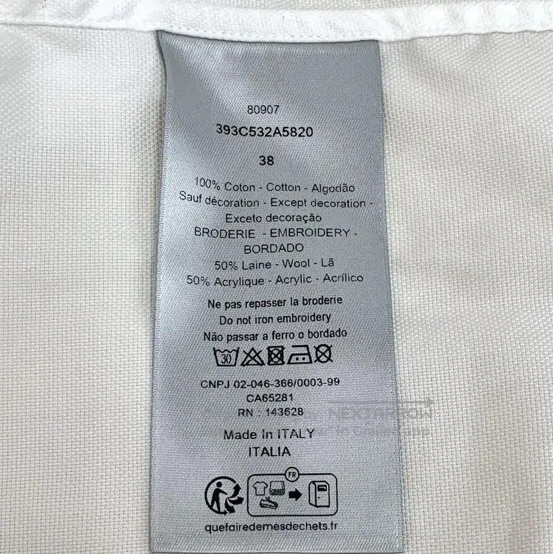 Dior Dior Cotton Short Sleeve Shirt for Men . Size US S / EU 44-46 / 1 - 7 Thumbnail