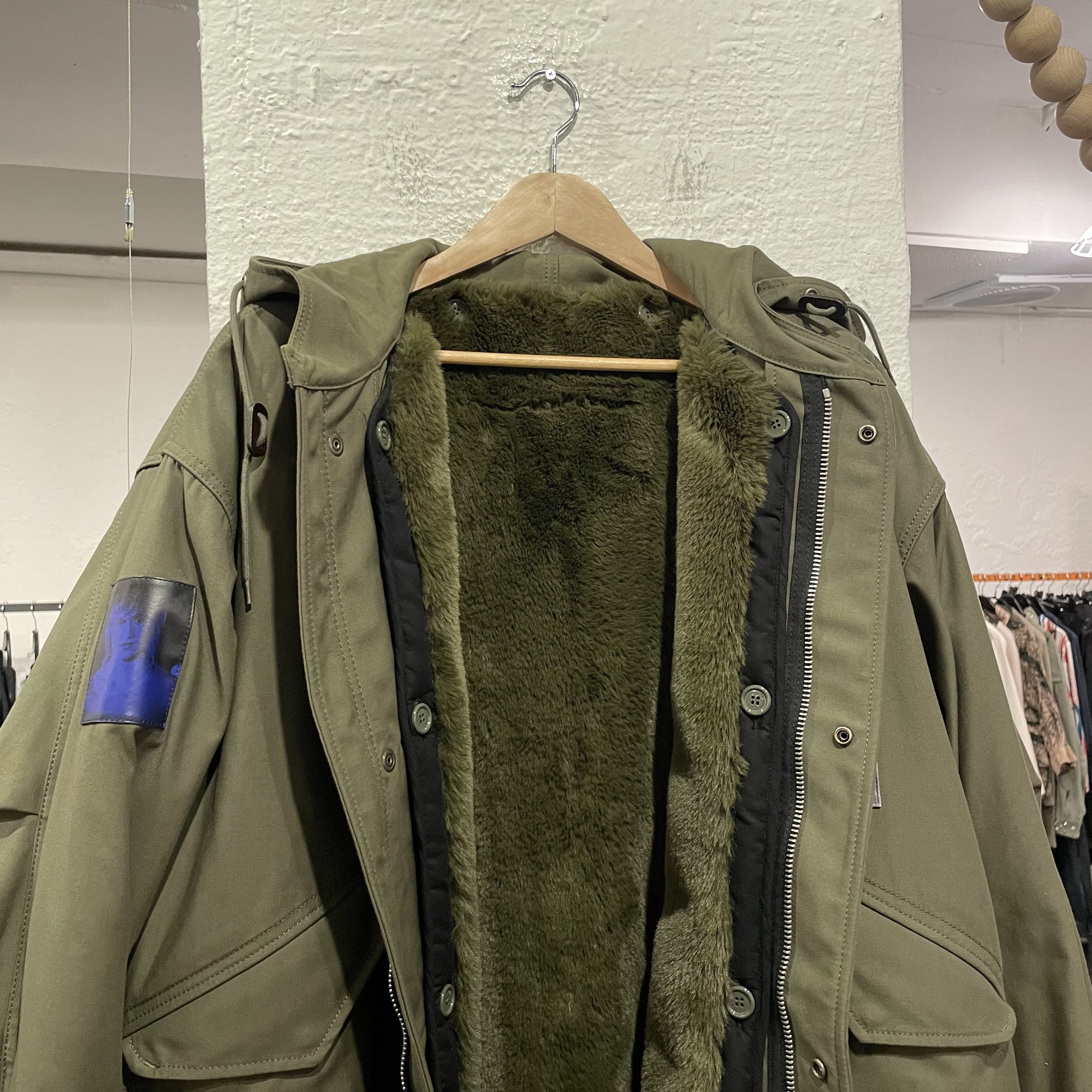 Raf Simons Raf Simons 19aw blue velvet M48 Parka Size US L / EU 52-54 / 3 - 3 Thumbnail