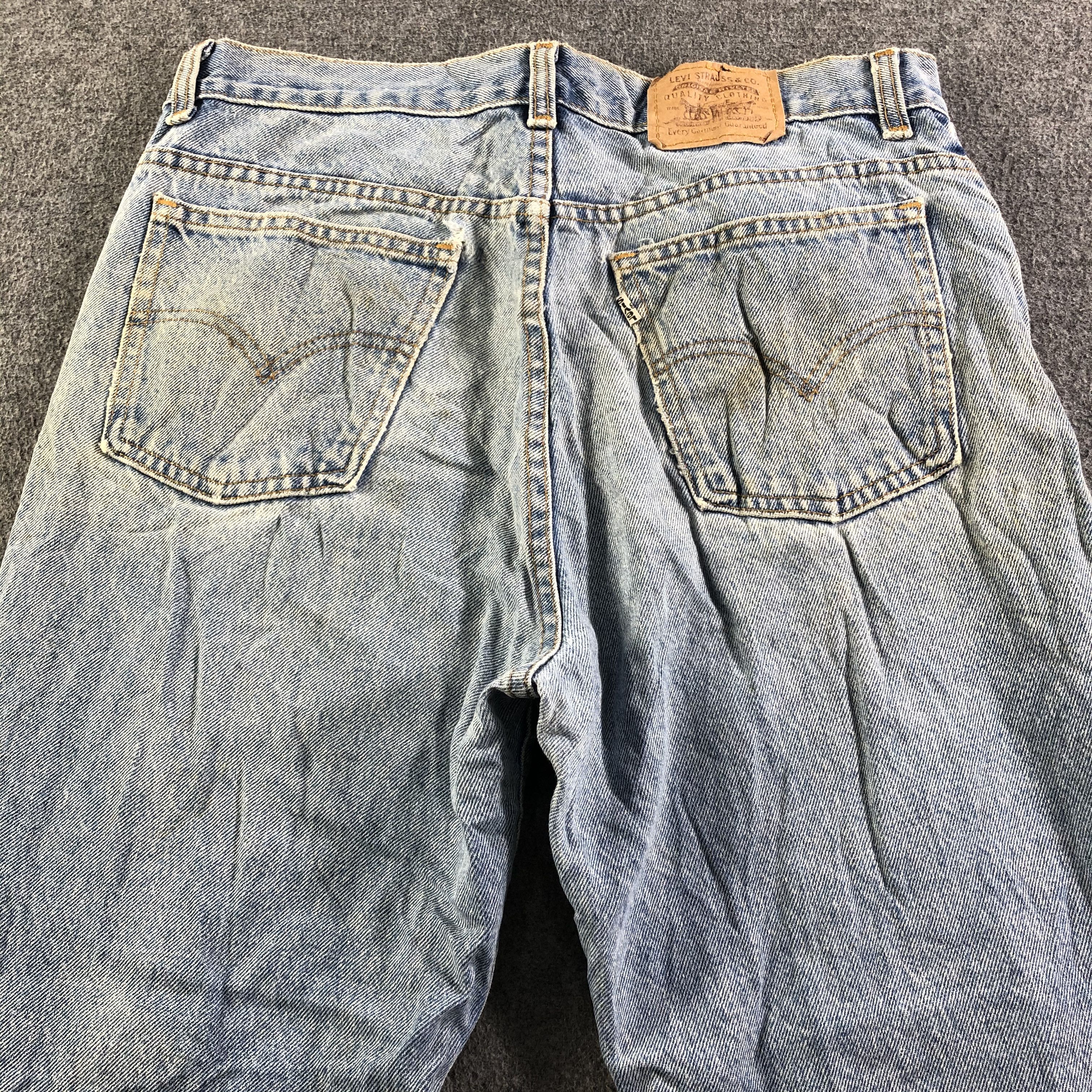 Levi's Vintage 90s Light Wash Levis Jeans-J3262 Size US 33 - 4 Thumbnail