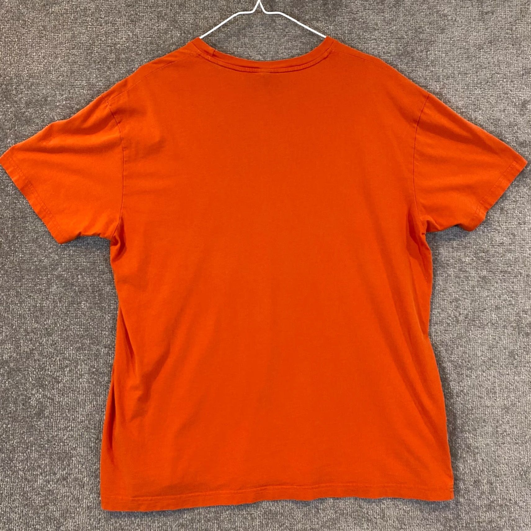 Polo Ralph Lauren Polo Ralph Lauren Shirt Mens Medium Orange MXMLVII New York RL Tee Short Sleeve Size US M / EU 48-50 / 2 - 7 Thumbnail