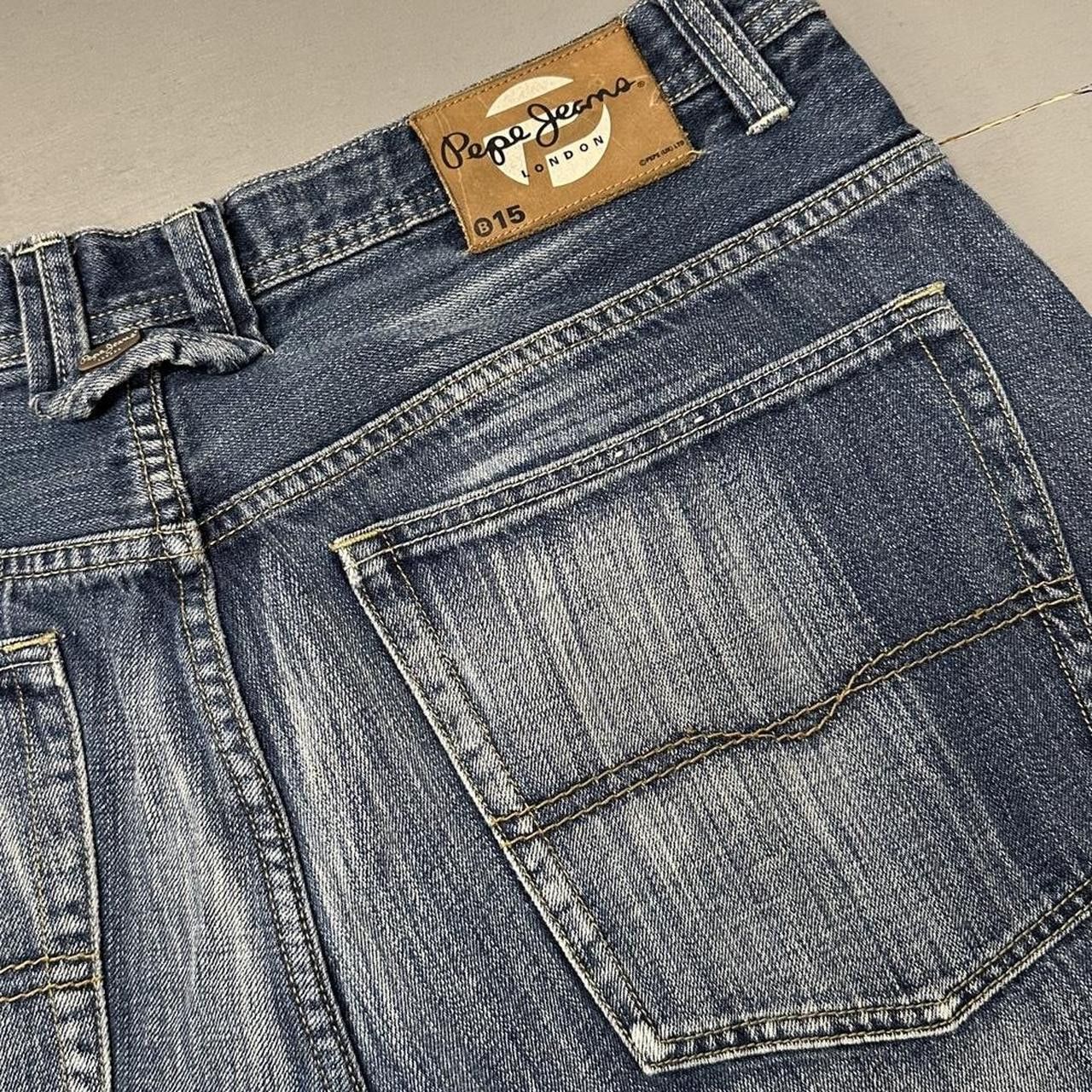 Pepe Jeans Y2K Pepe Jeans Baggy Faded Wide Leg Pants 36 x 31 Size US 36 / EU 52 - 8 Thumbnail