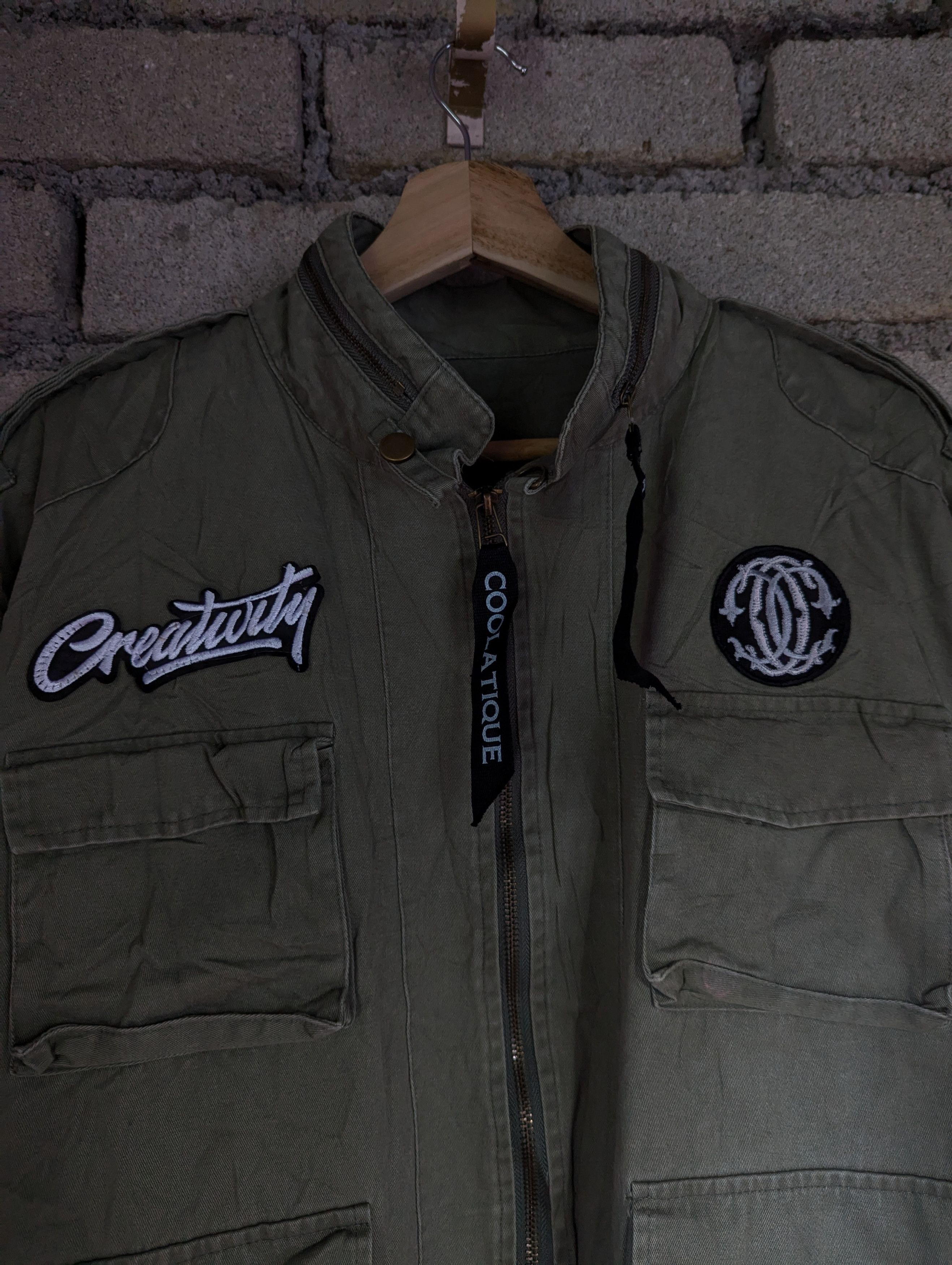 Handmade COOLA KOREAN STYLE ARMY LIMITED EDITION JACKET Size US L / EU 52-54 / 3 - 4 Thumbnail