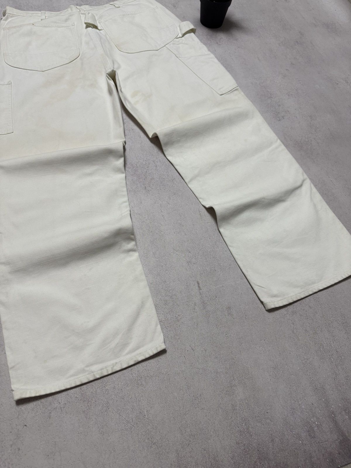 Vintage Vintage Polo Ralph Lauren Carpenter Baggy Doubleknee Pants Size US 34 / EU 50 - 6 Thumbnail