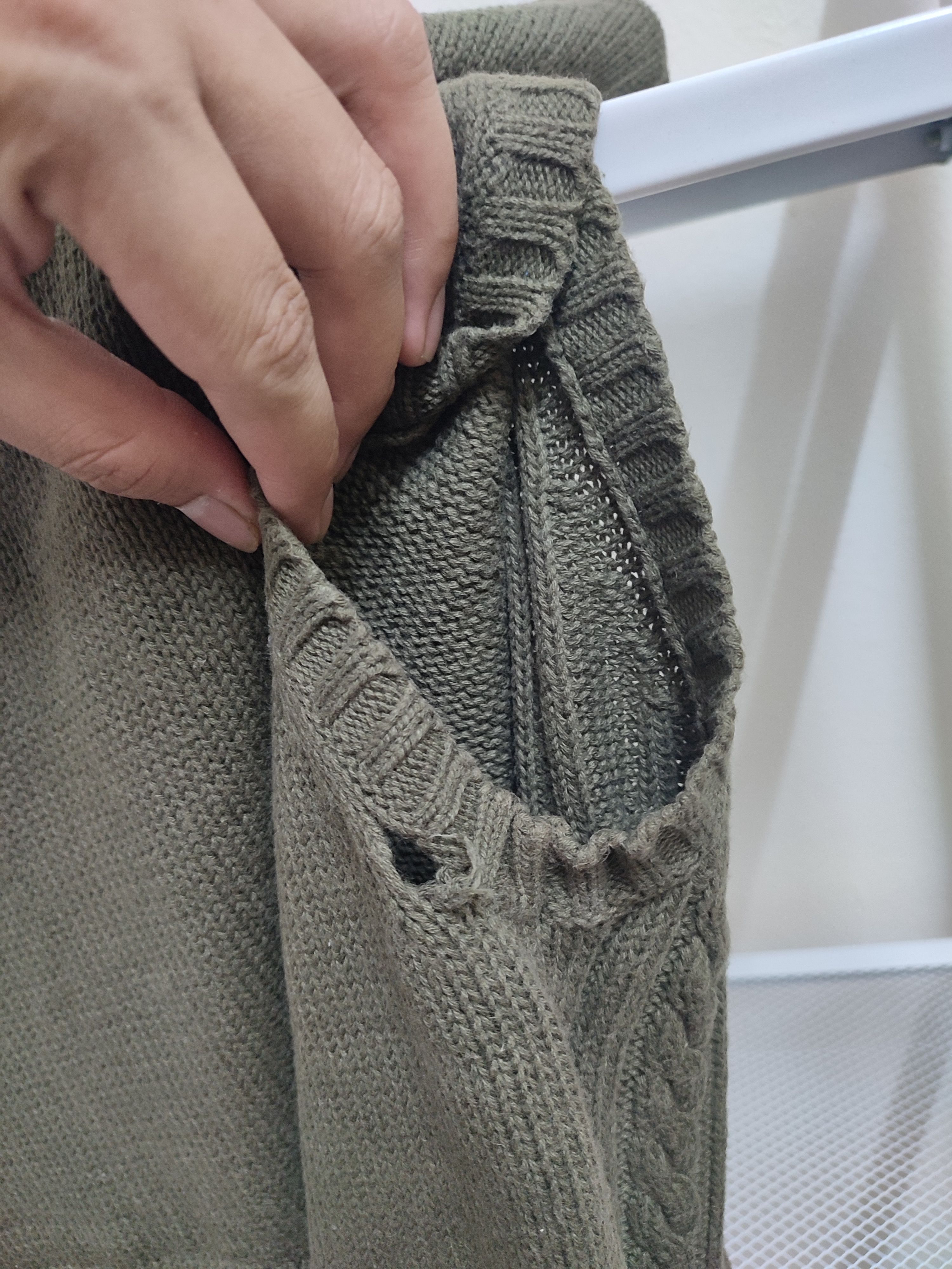 Old Navy Vintage Old Navy Collection Army Green Knitted Vest Size US XL / EU 56 / 4 - 6 Thumbnail