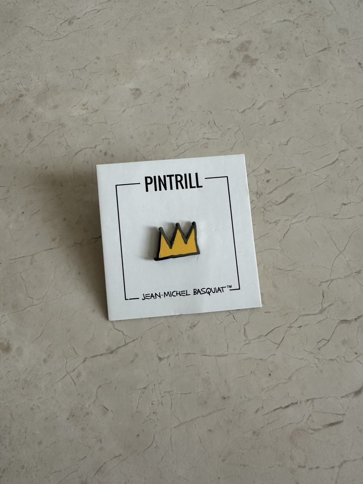 Vintage Basquiat Crown Pin Badge Size ONE SIZE - 1 Thumbnail