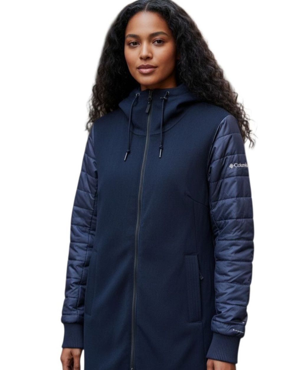 Columbia Women's Boundary Bay Hybrid Jacket Dark Small