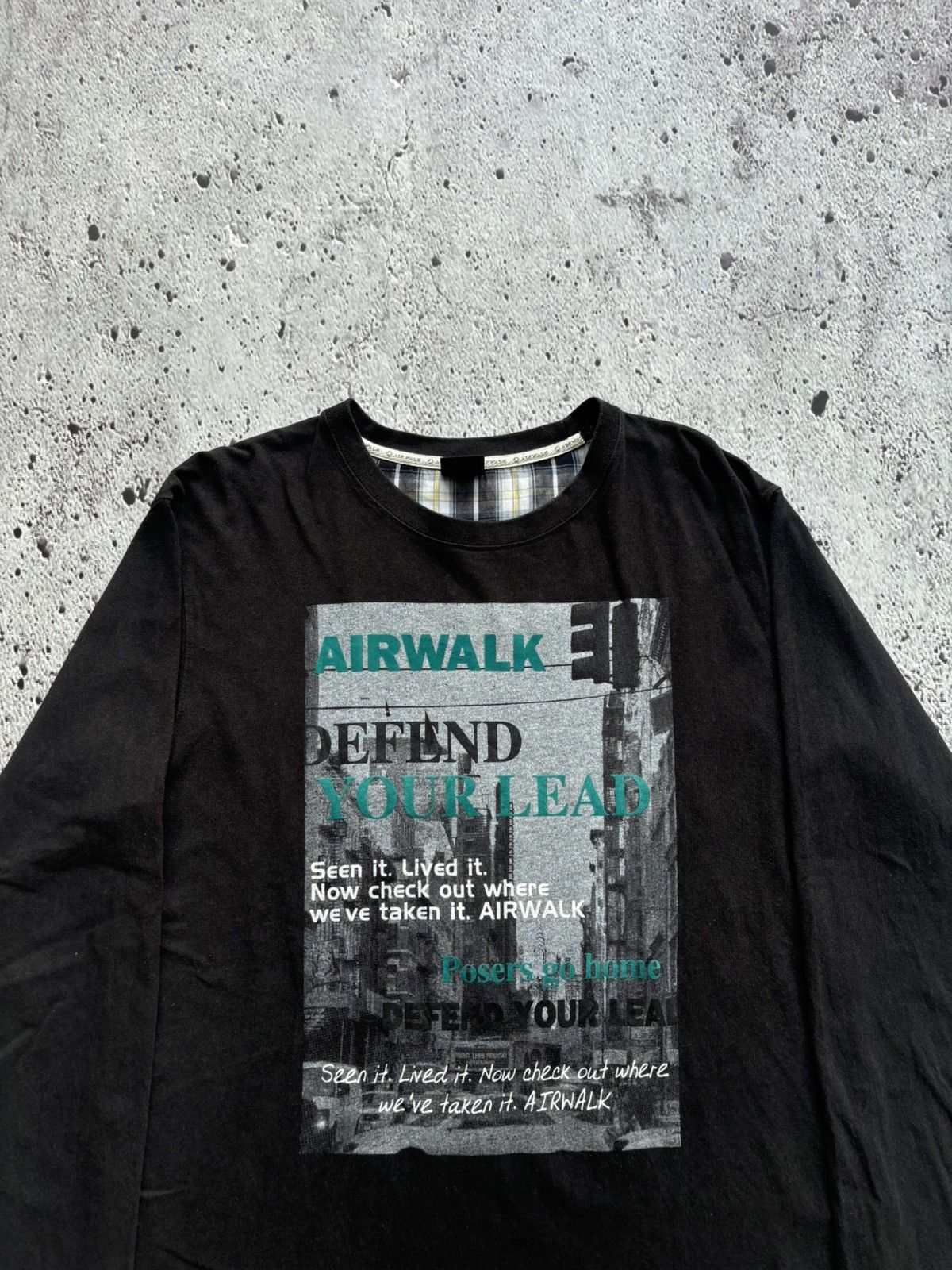 Hysteric Glamour 2000's Airwarlk ifsixwasnine punk style longsleeve Size US L / EU 52-54 / 3 - 2 Thumbnail