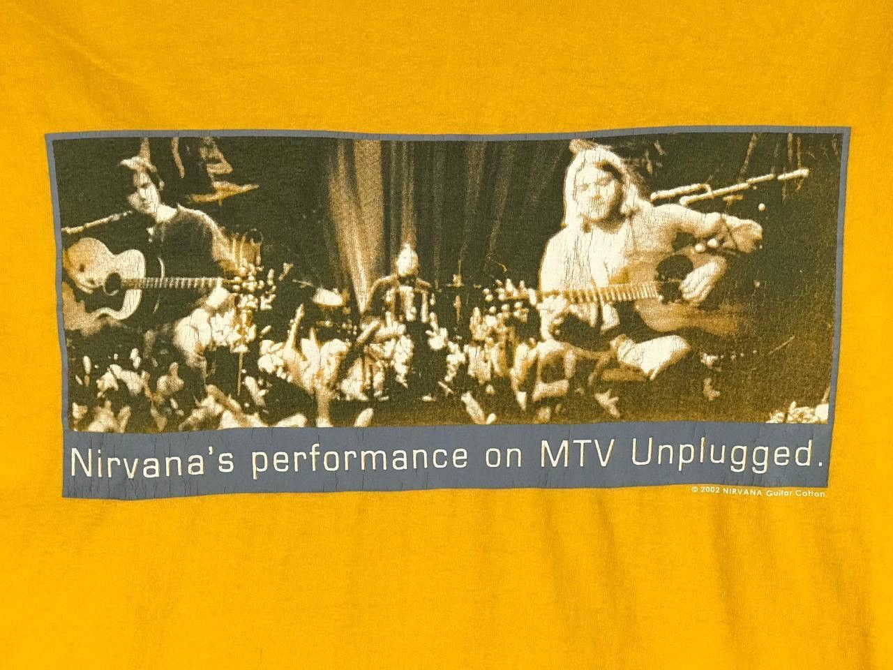 Band Tees vintage 2002 Nirvana kurt cobain unplugged Size US L / EU 52-54 / 3 - 3 Thumbnail