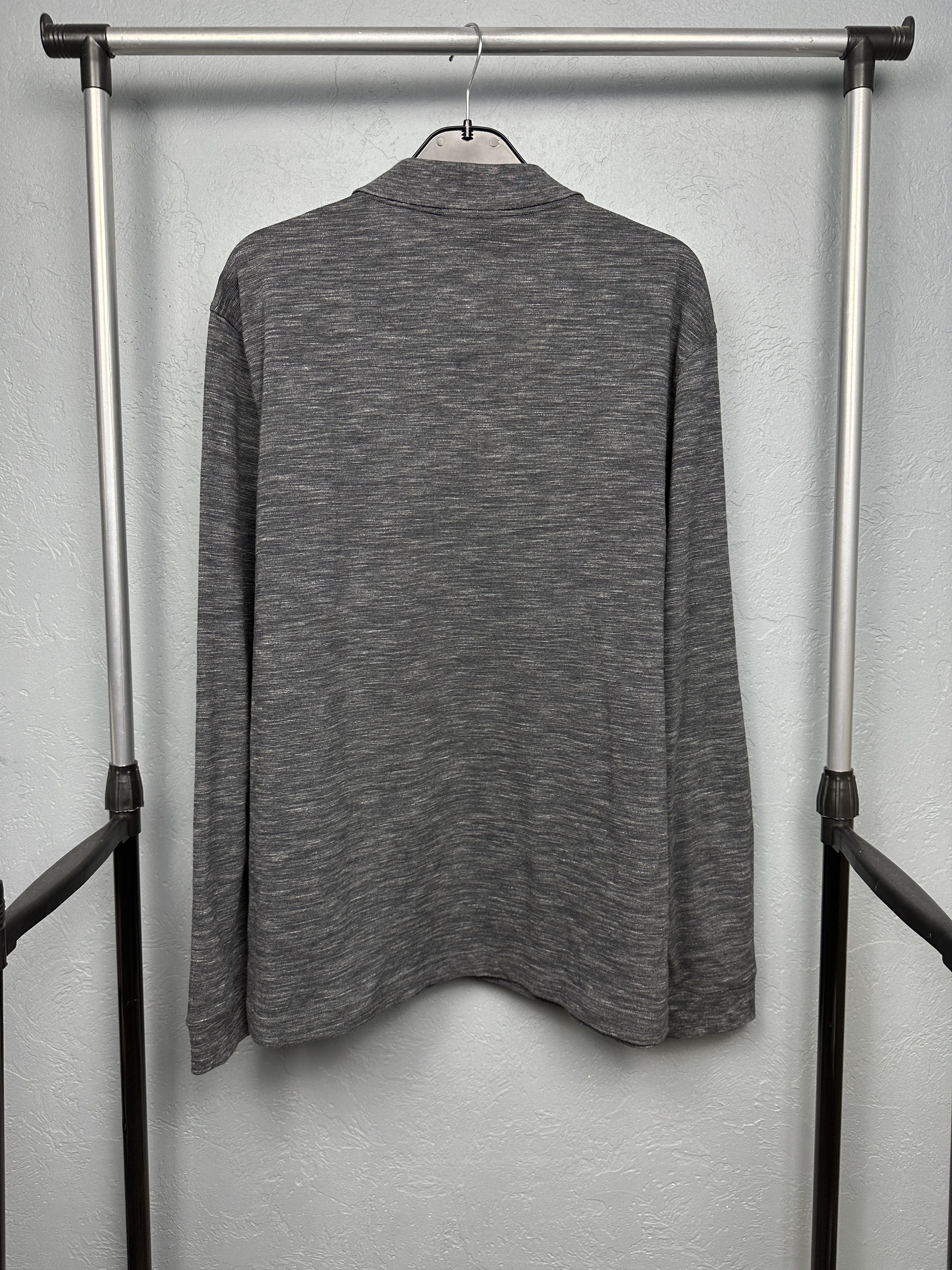 Lacoste × Vintage Lacoste Vintage Mens Long Sleeve Polo Shirt Size US XXL / EU 58 / 5 - 6 Thumbnail