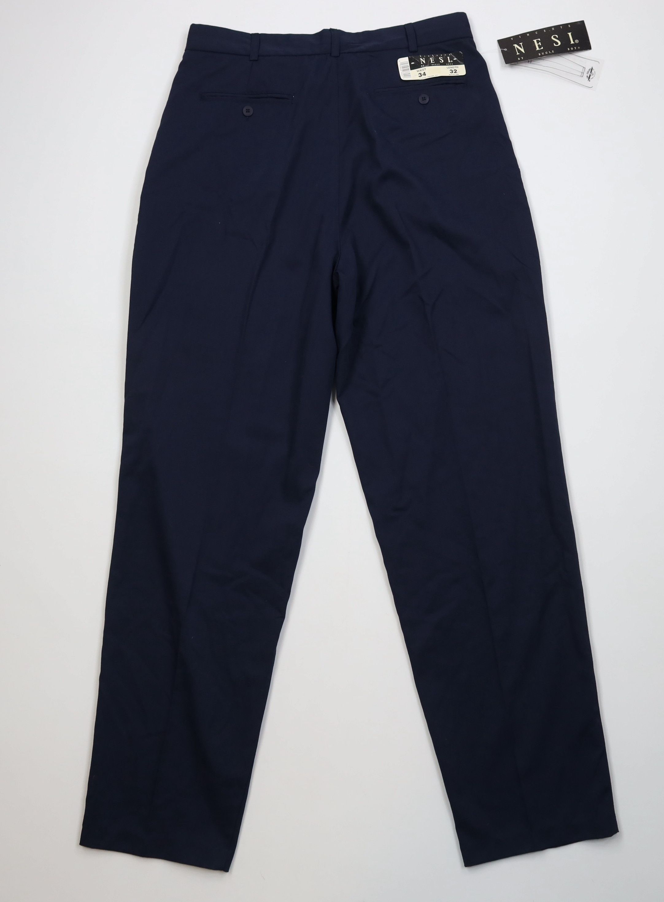 Vintage Deadstock Vintage 90s Streetwear Gabardine Blend Chino Pants Size US 34 / EU 50 - 9 Thumbnail