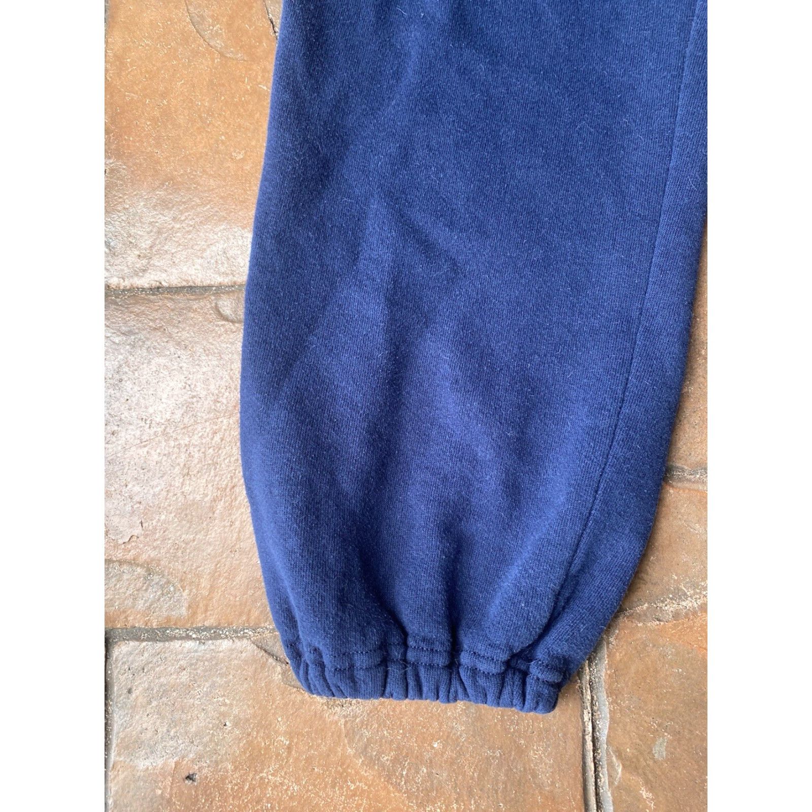 Russell Athletic VINTAGE Russell Athletic Sweatpants Mens L Blue Elastic Waistband 90s Size Large Size US 33 - 4 Thumbnail