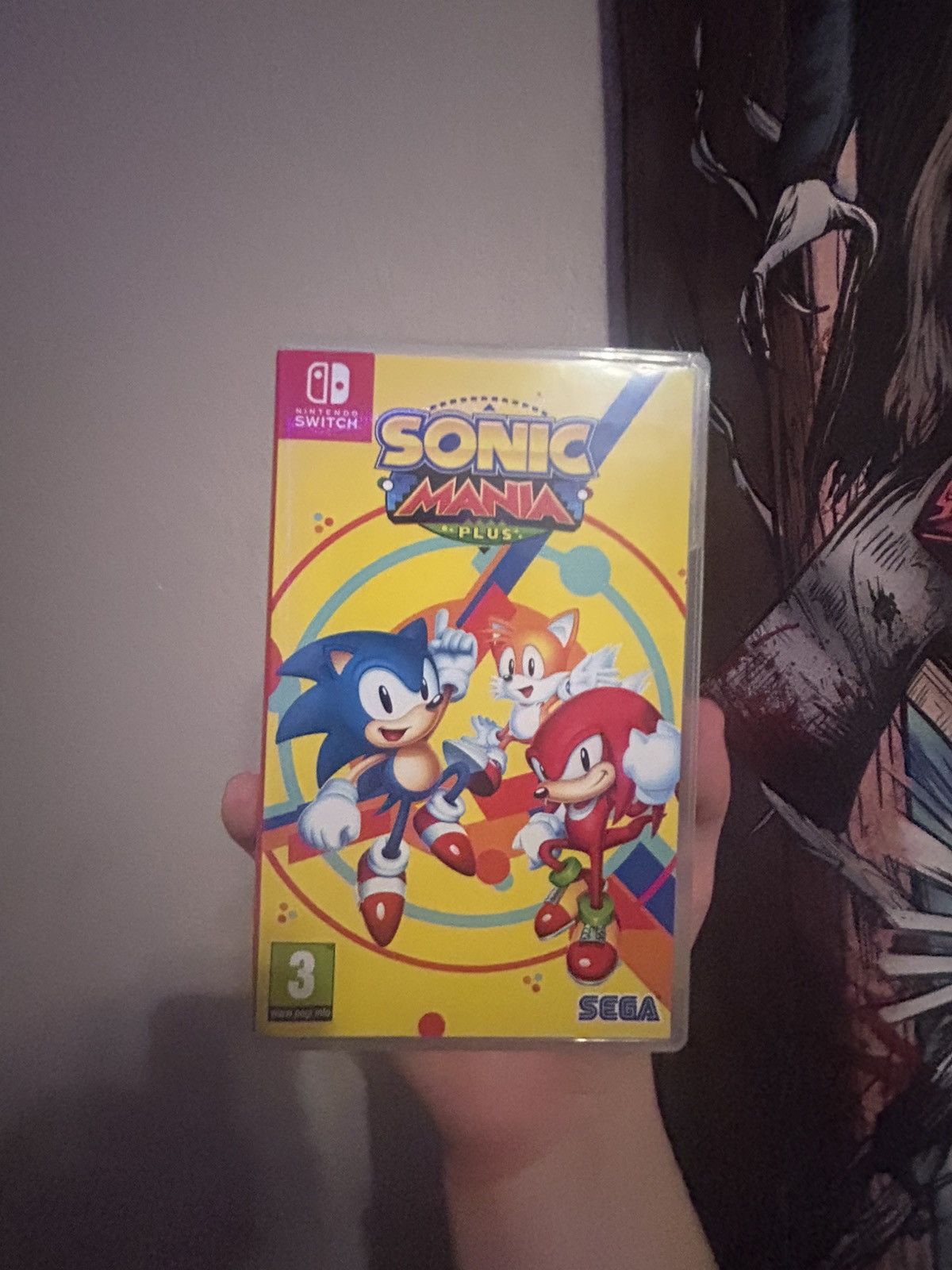 Nintendo CIB Nintendo Switch Sonic Mania Plus PAL Size ONE SIZE - 1 Thumbnail