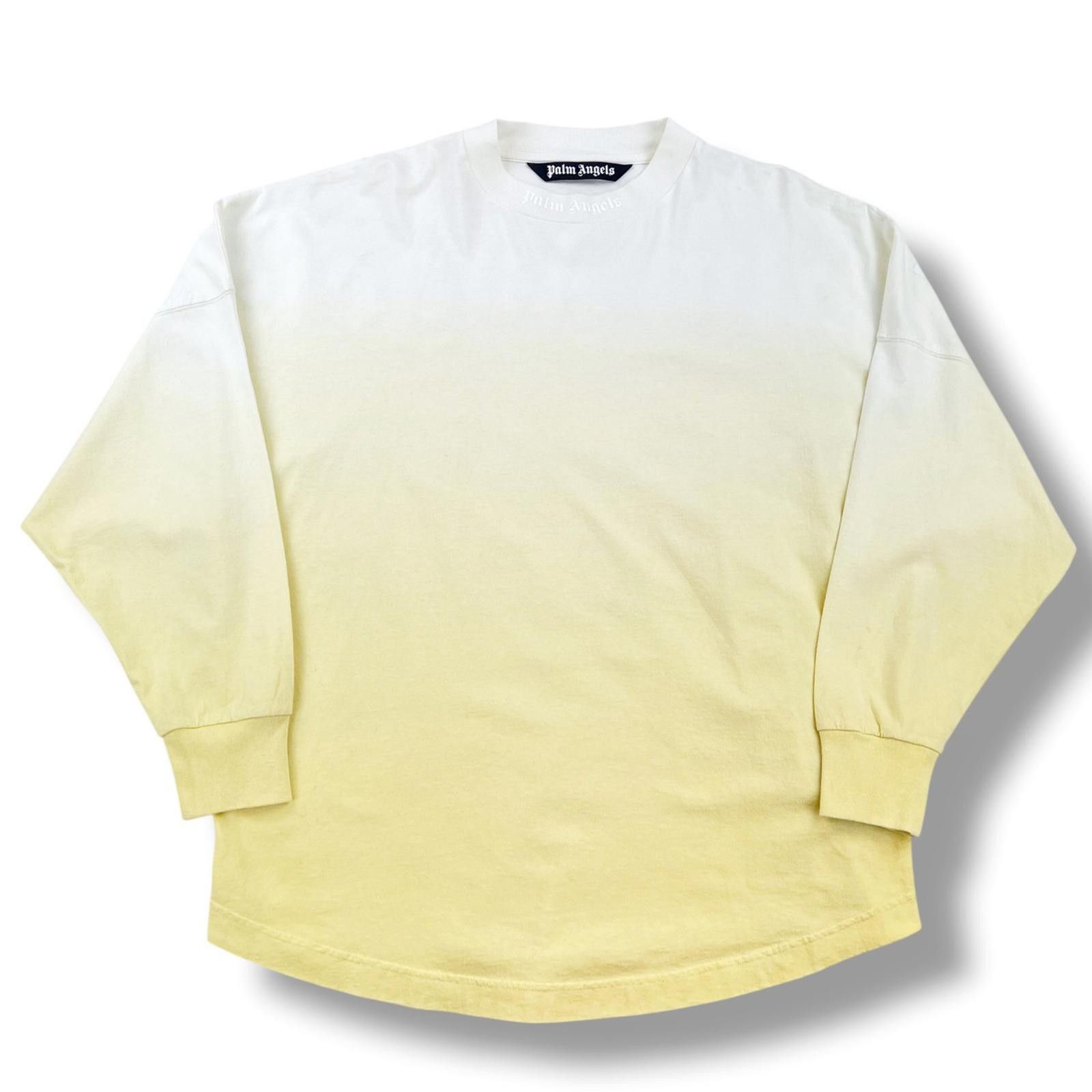Palm Angels Palm Angels Yellow Gradient Long Sleeve T Shirt Size US M / EU 48-50 / 2 - 2 Thumbnail