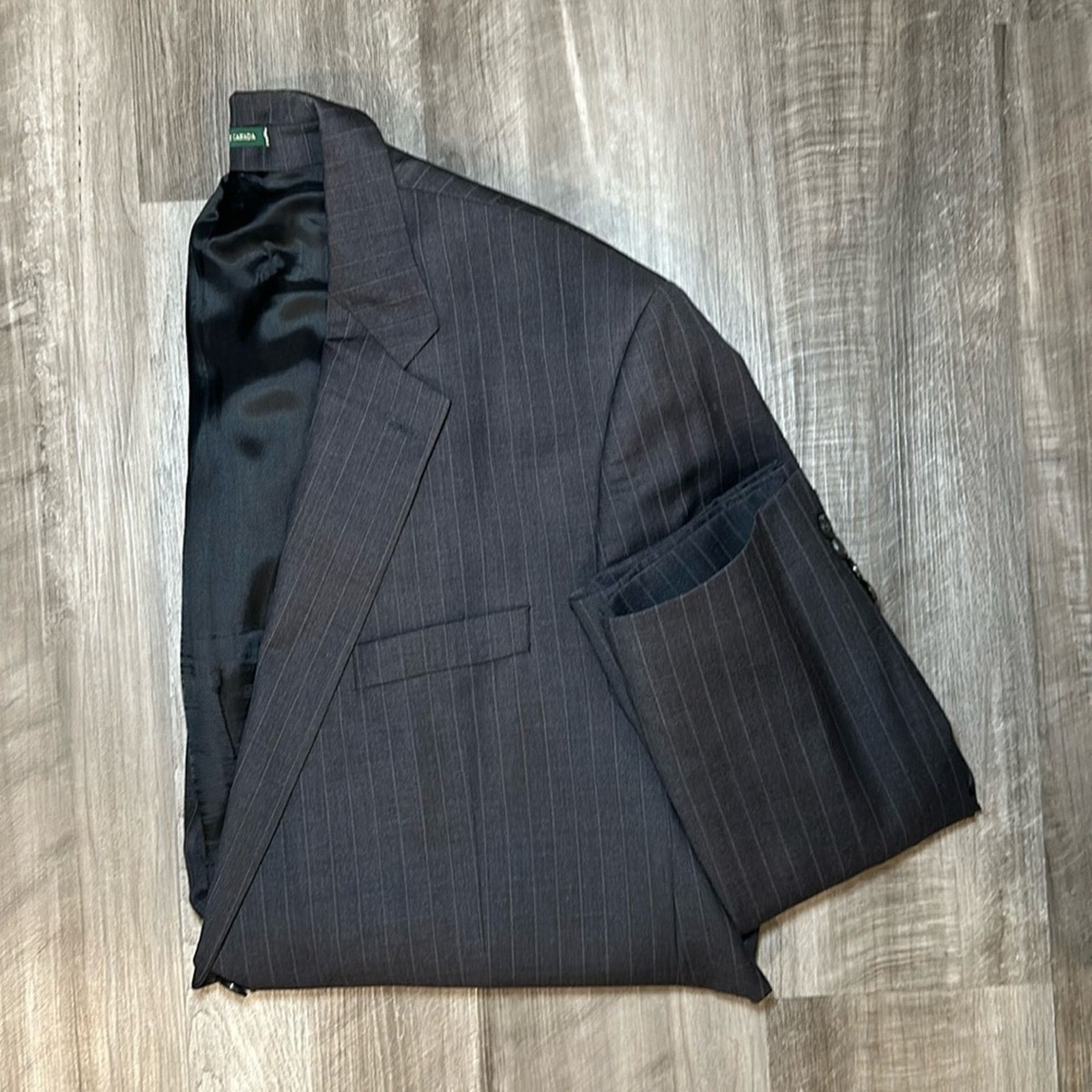 Lauren Ralph Lauren Lauren Ralph Lauren Wool Pinstripe Sport Coat - 48L Size 48L - 1 Thumbnail