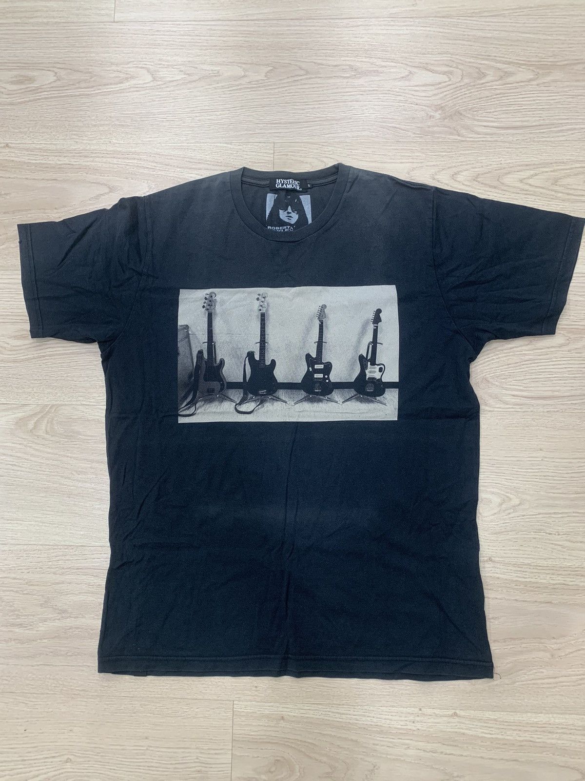 HYSTERIC GLAMOUR X BAND TELEVISION PUNK SHIRT