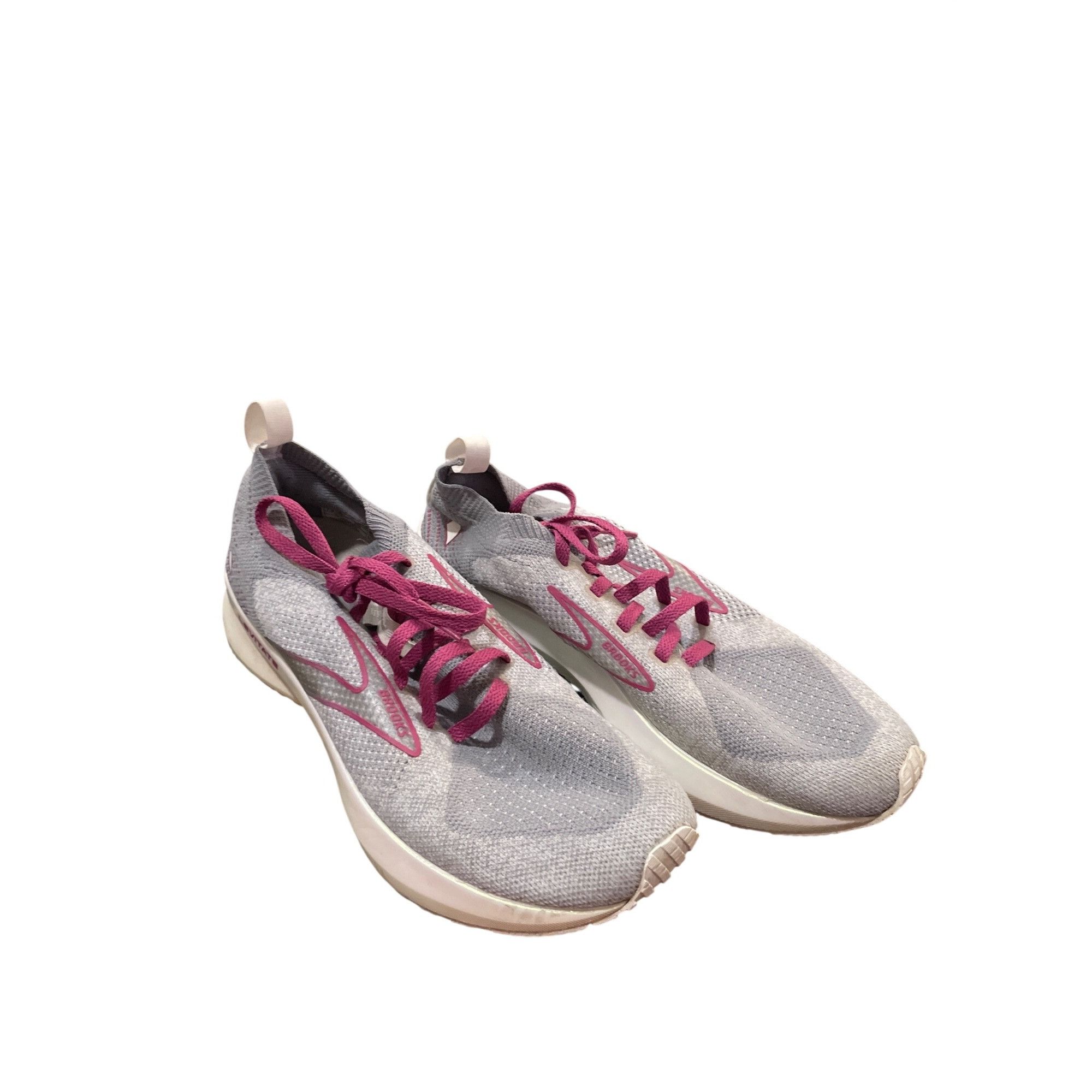 Brooks Brooks Levitate 5 Stealth wms gray pink walk run sneakers sz Size US 7.5 / IT 37.5 - 14 Thumbnail