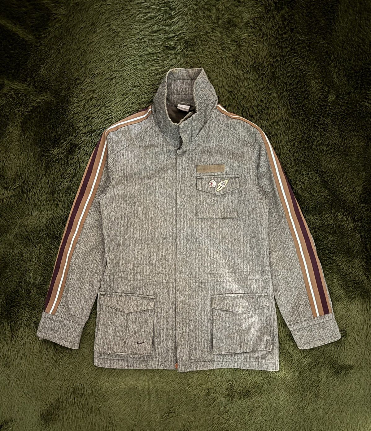 Nike [L] 00s Nike Two-Way Pocket Detail Field / Hunting Jacket Size US L / EU 52-54 / 3 - 1 Thumbnail