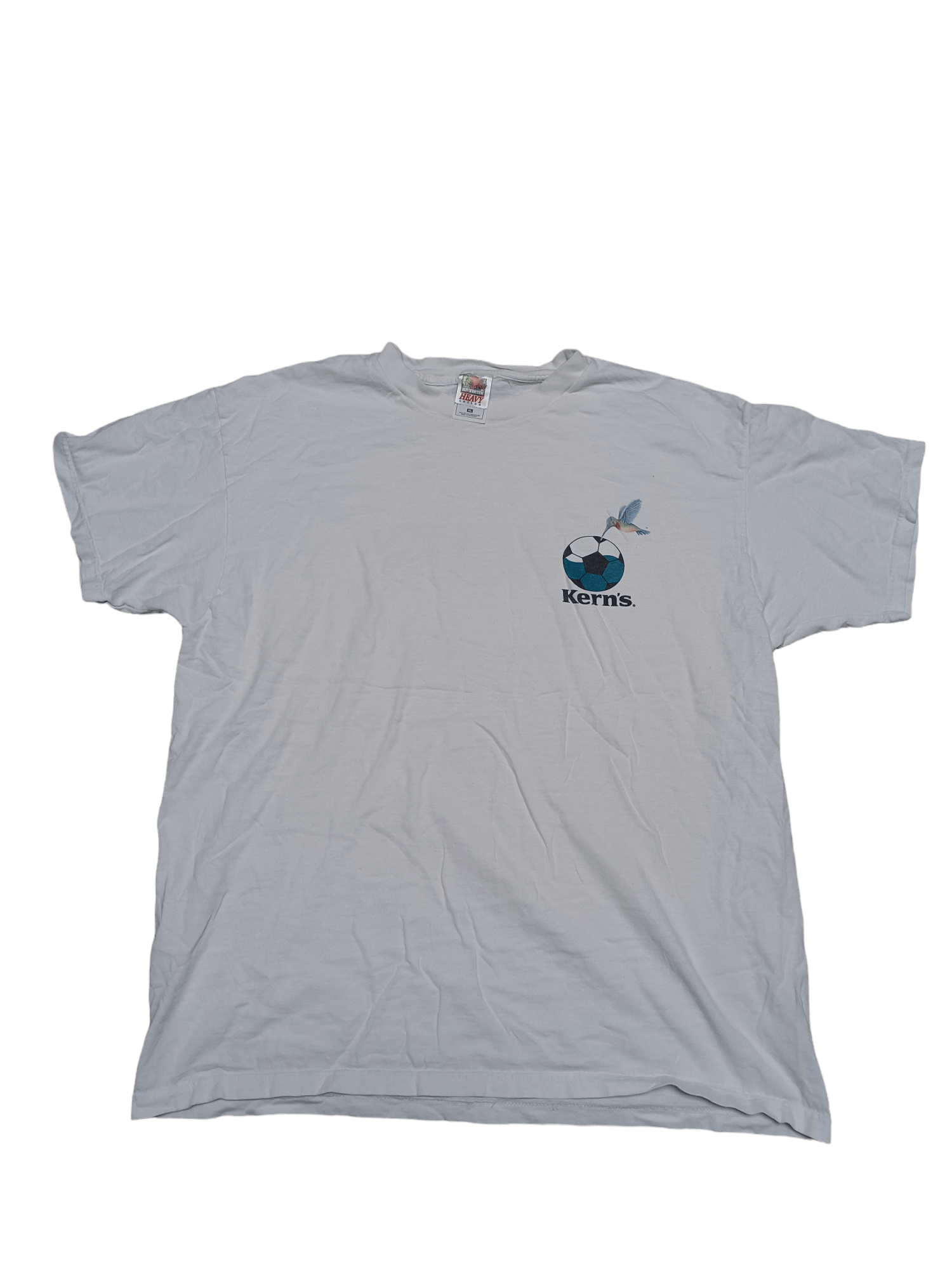 Fruit Of The Loom VINTAGE FOTL LOS ANGELES GALAXY KERN`S BIGLOGO TEE SOCCER Size US XL / EU 56 / 4 - 3 Thumbnail