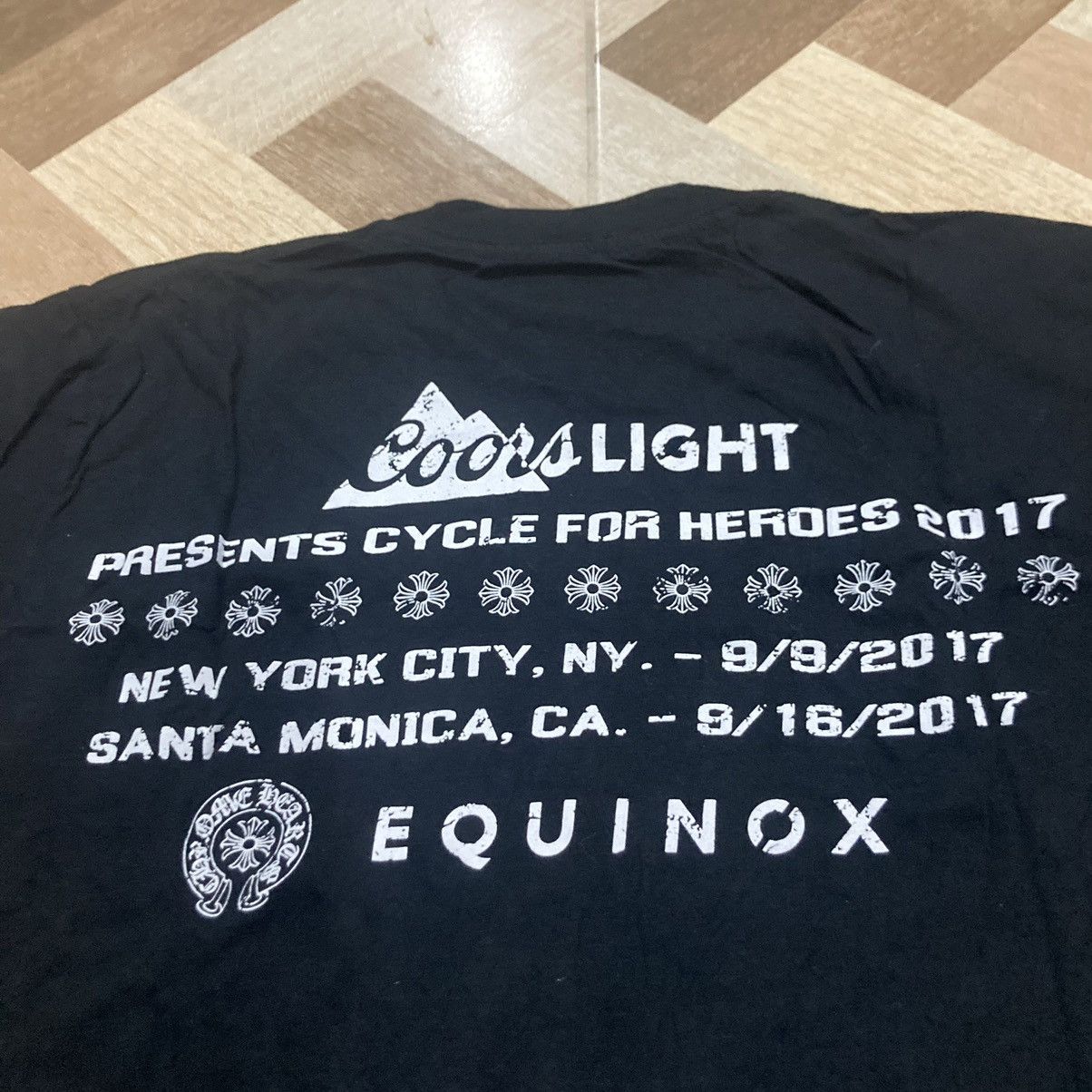 Chrome Hearts CHROME HEARTS CYCLE FOR HEROES T SHIRT Size US M / EU 48-50 / 2 - 4 Thumbnail